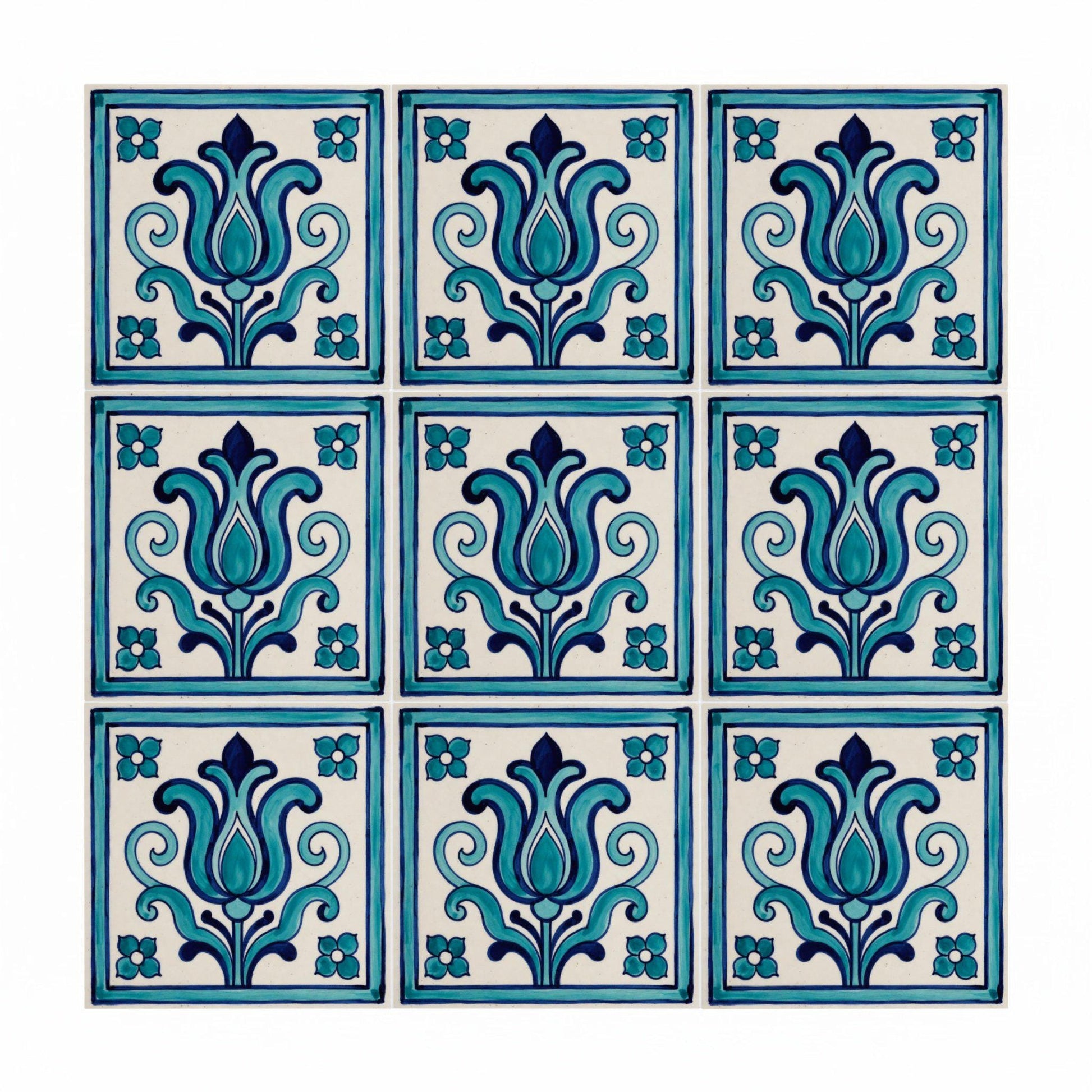 Azulejo Antalya floral