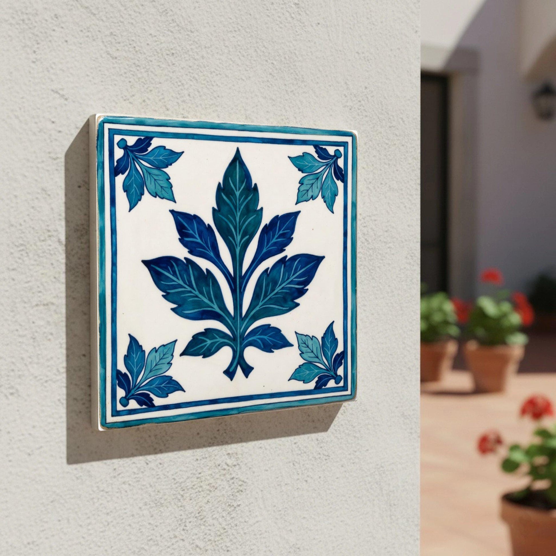 Azulejo Prague botánico