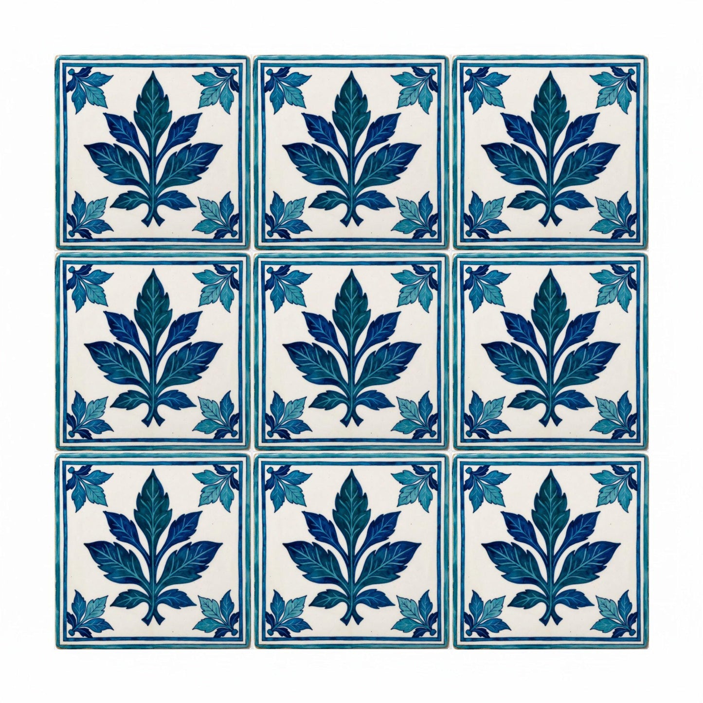 Azulejo Prague botánico