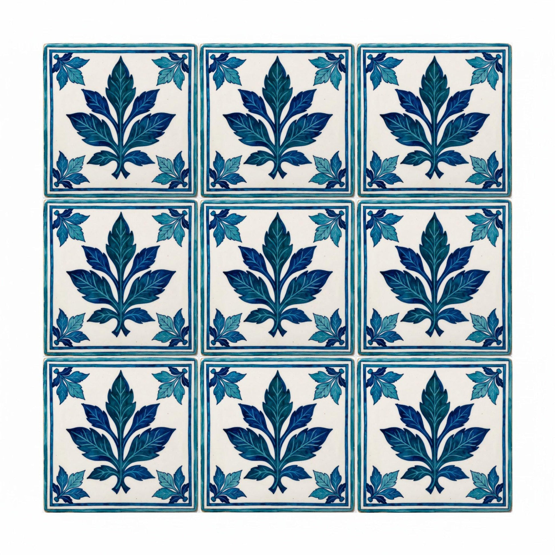 Azulejo Prague botánico