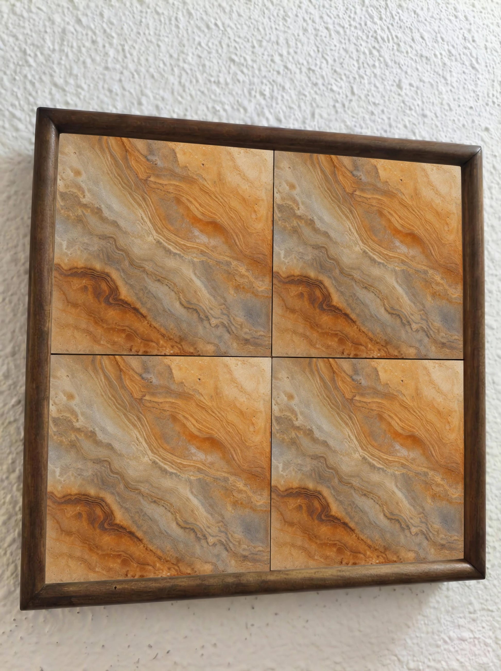 Ceramic Tile Golden Onyx Effect — Ornamental Ceramic Décor
