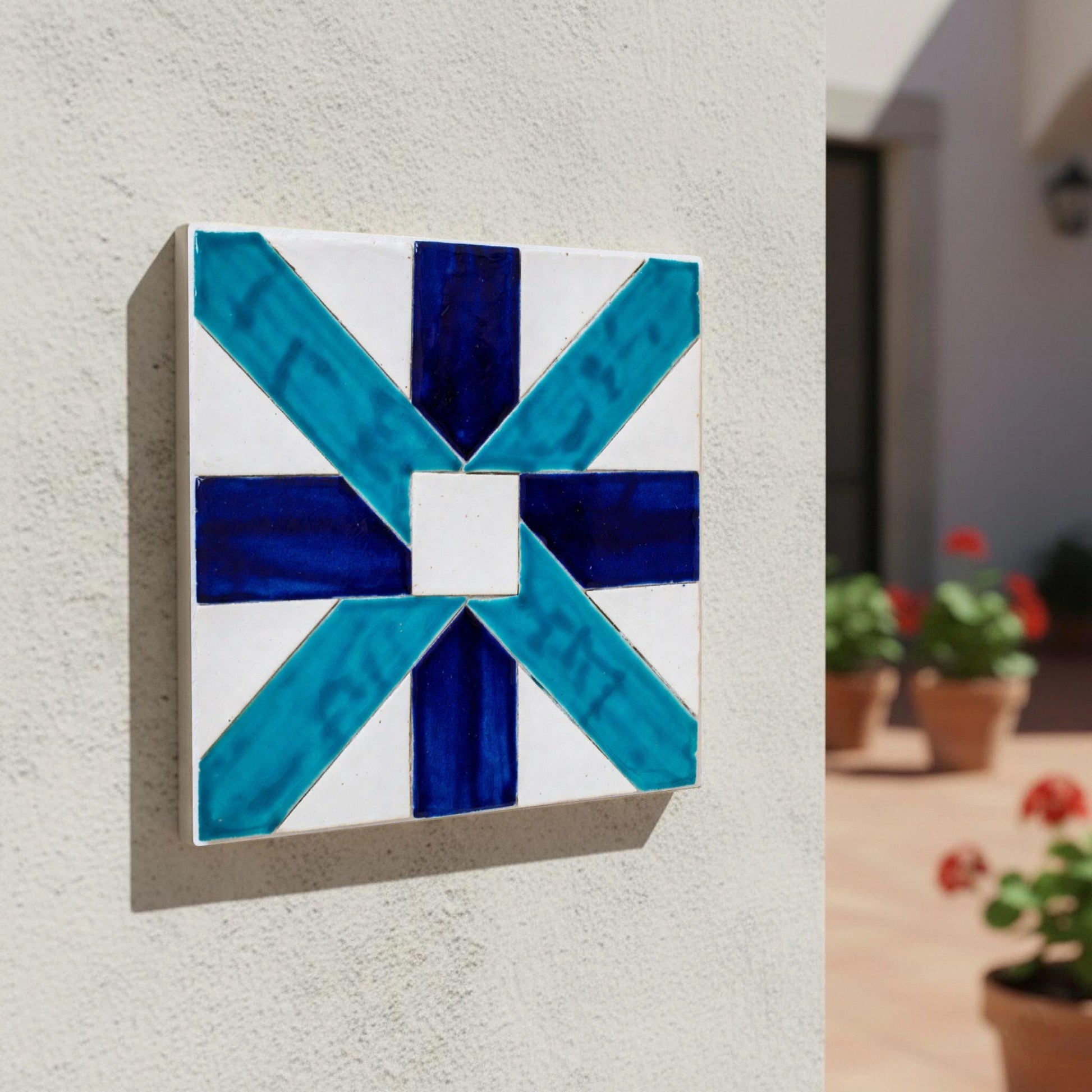 Ceramic Tile Marrakesh — Moroccan Zellige Geometry