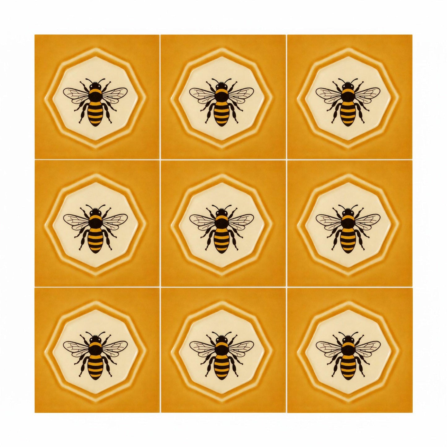 Azulejo Honey Bee