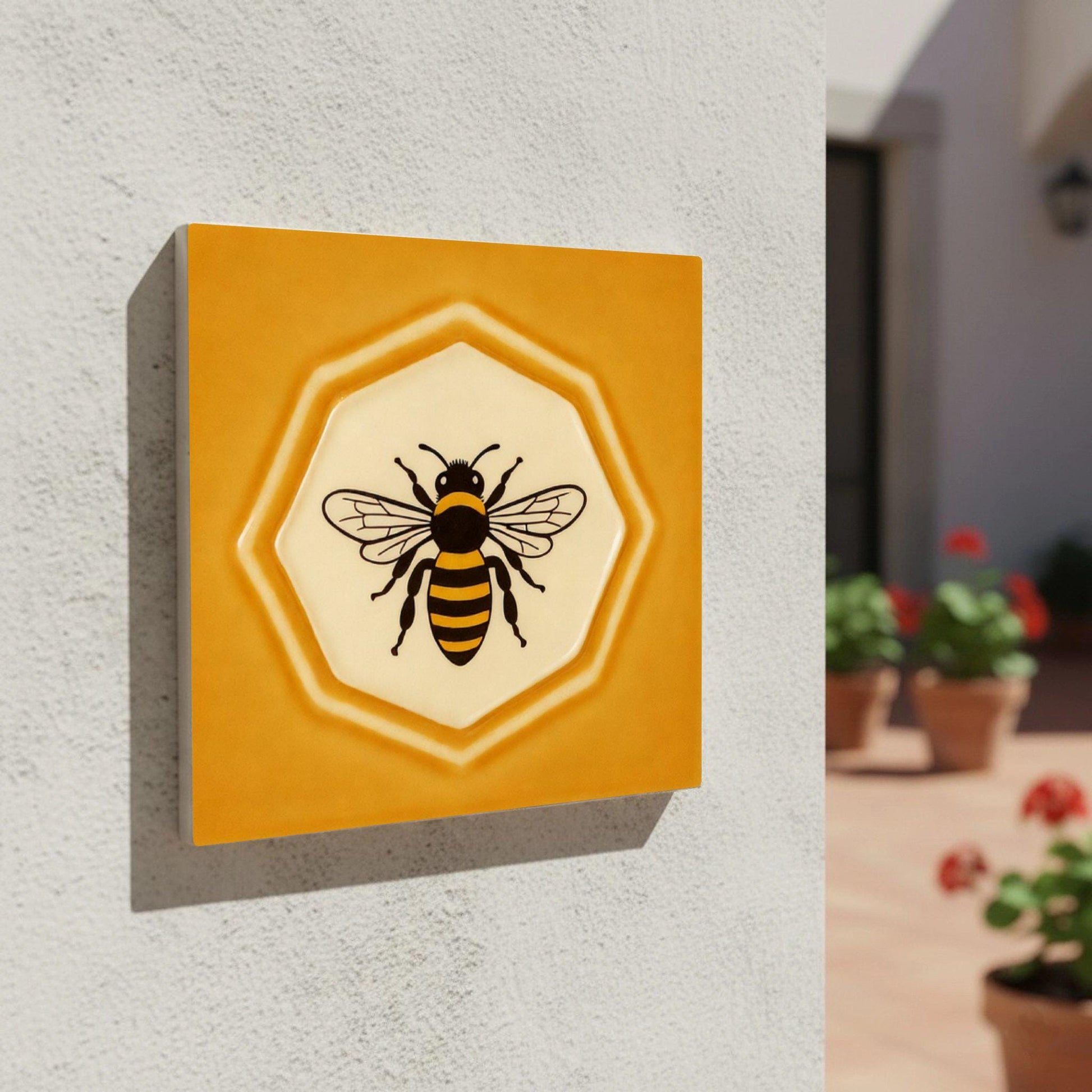 Azulejo Honey Bee