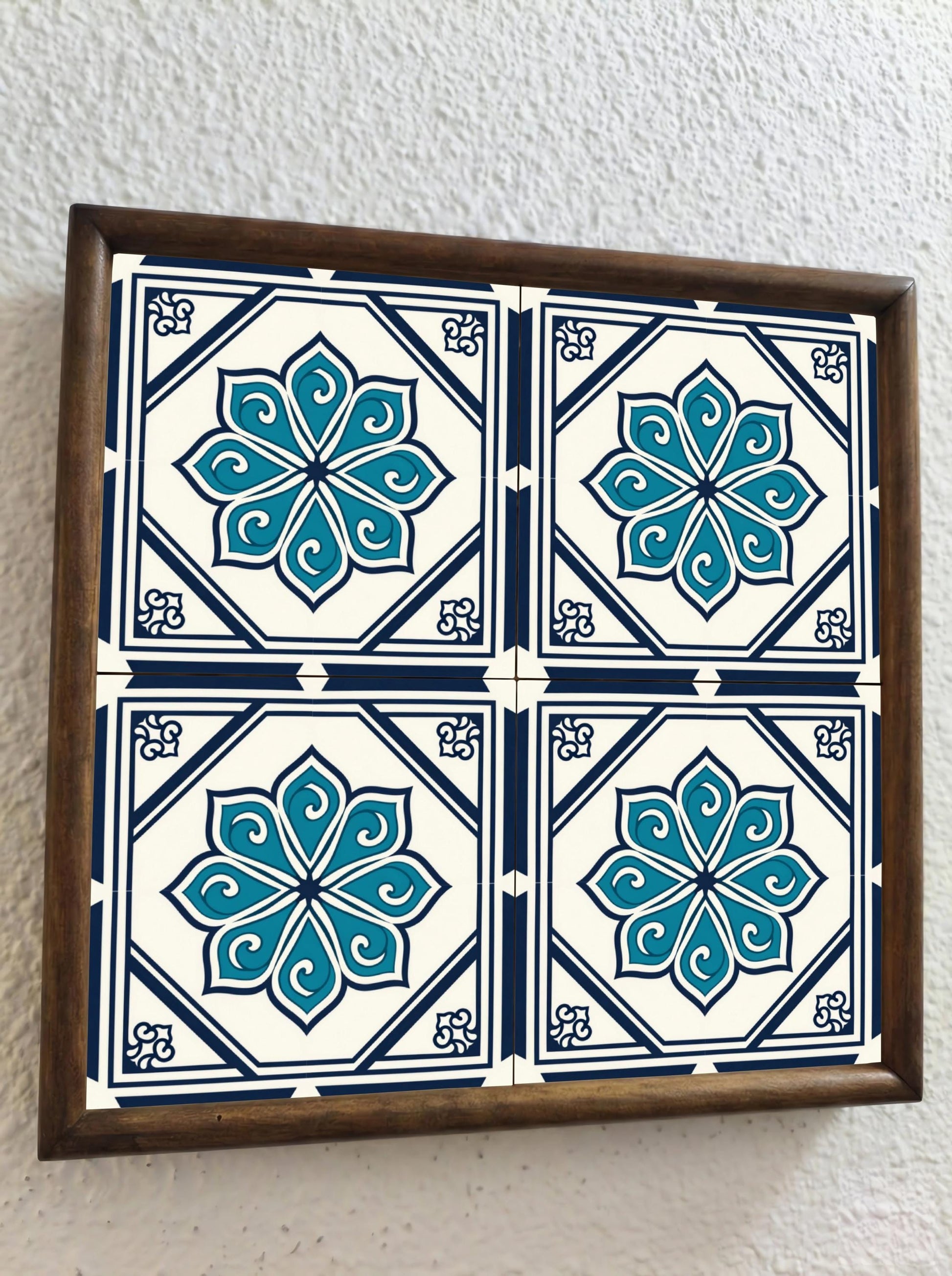 Tel Aviv · Ceramic Wall Tile — Modern Geometric Design