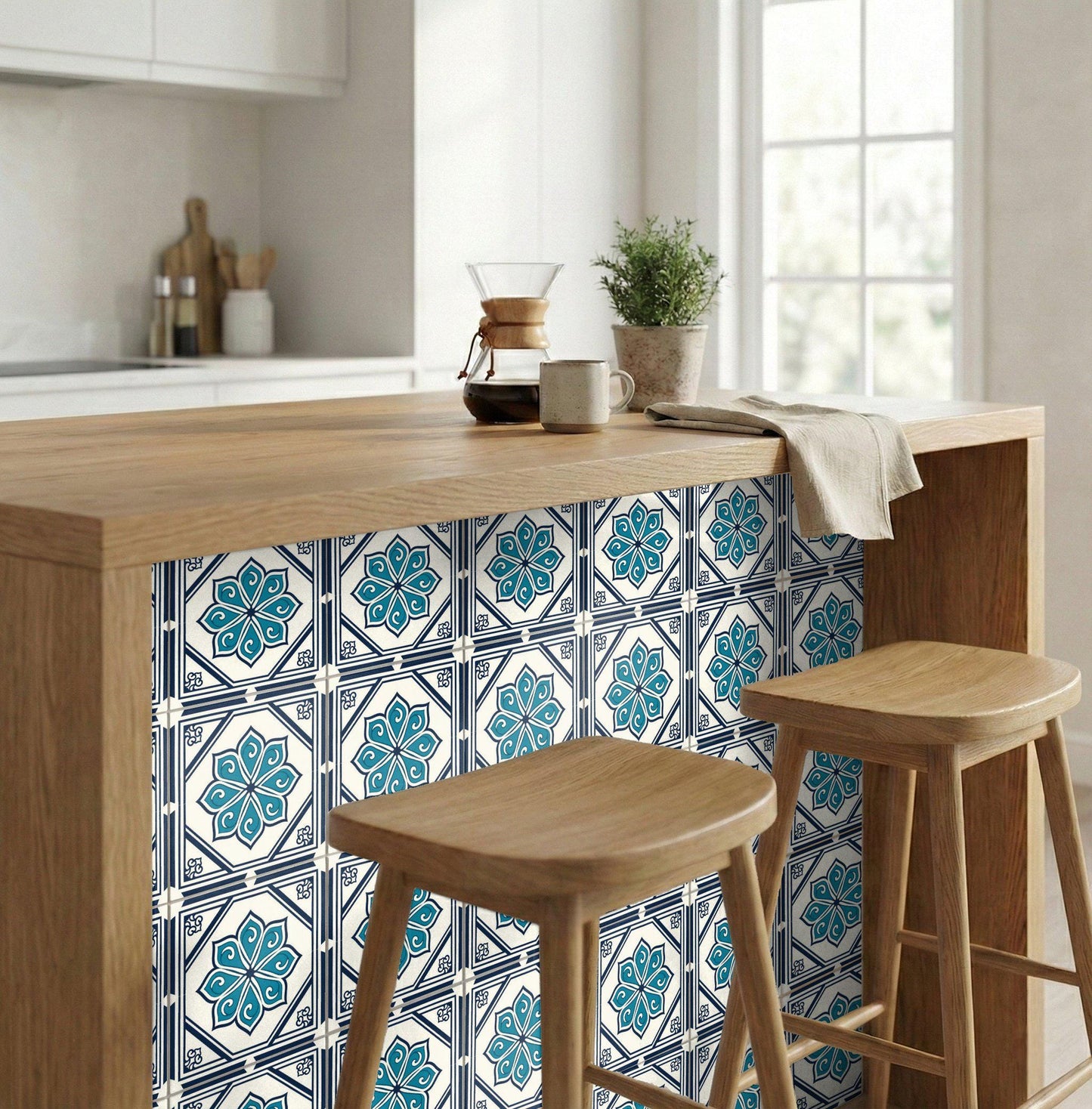 Tel Aviv · Ceramic Wall Tile — Modern Geometric Design