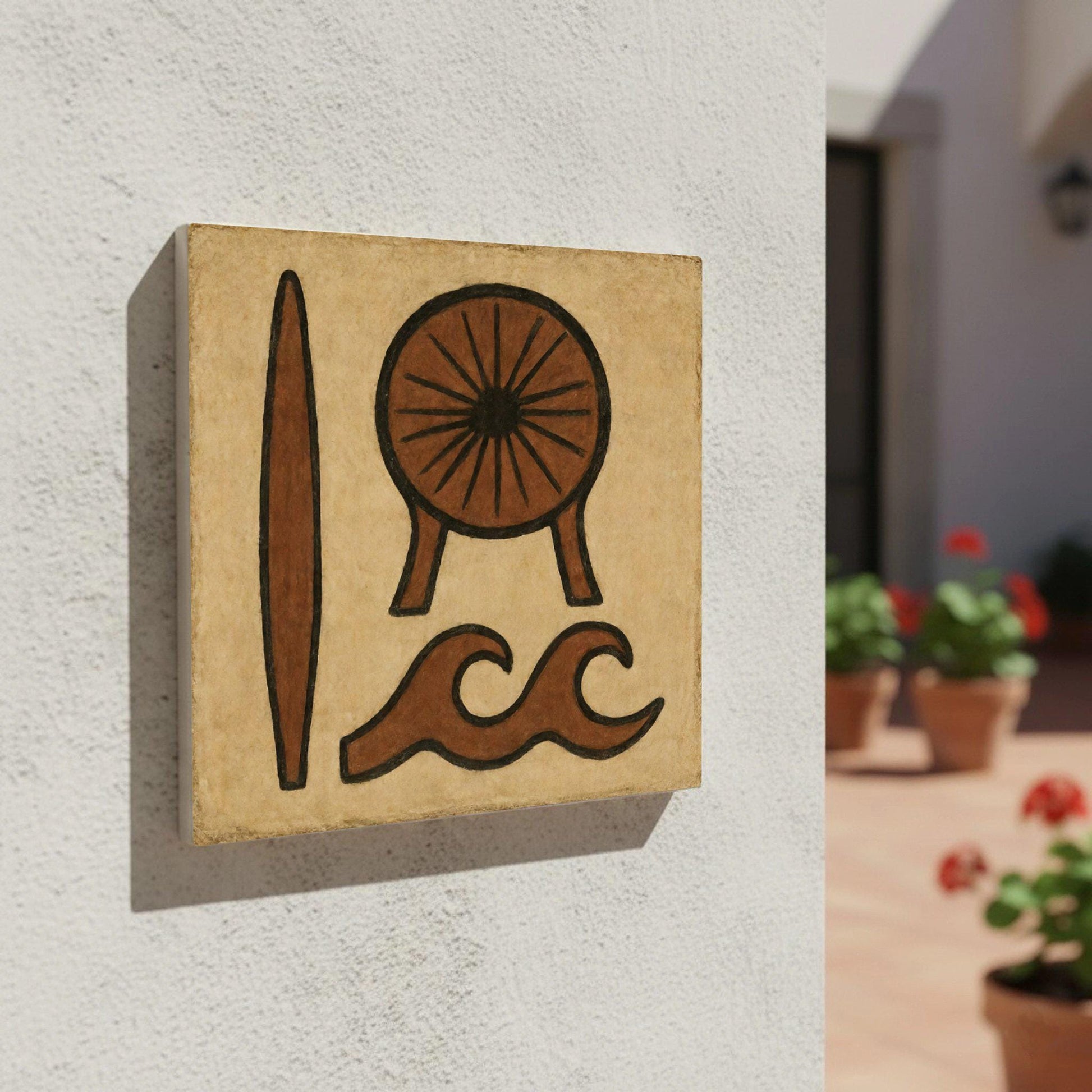 Cairo · Keramik-Wandfliese — Ornament im Vintage-Stil