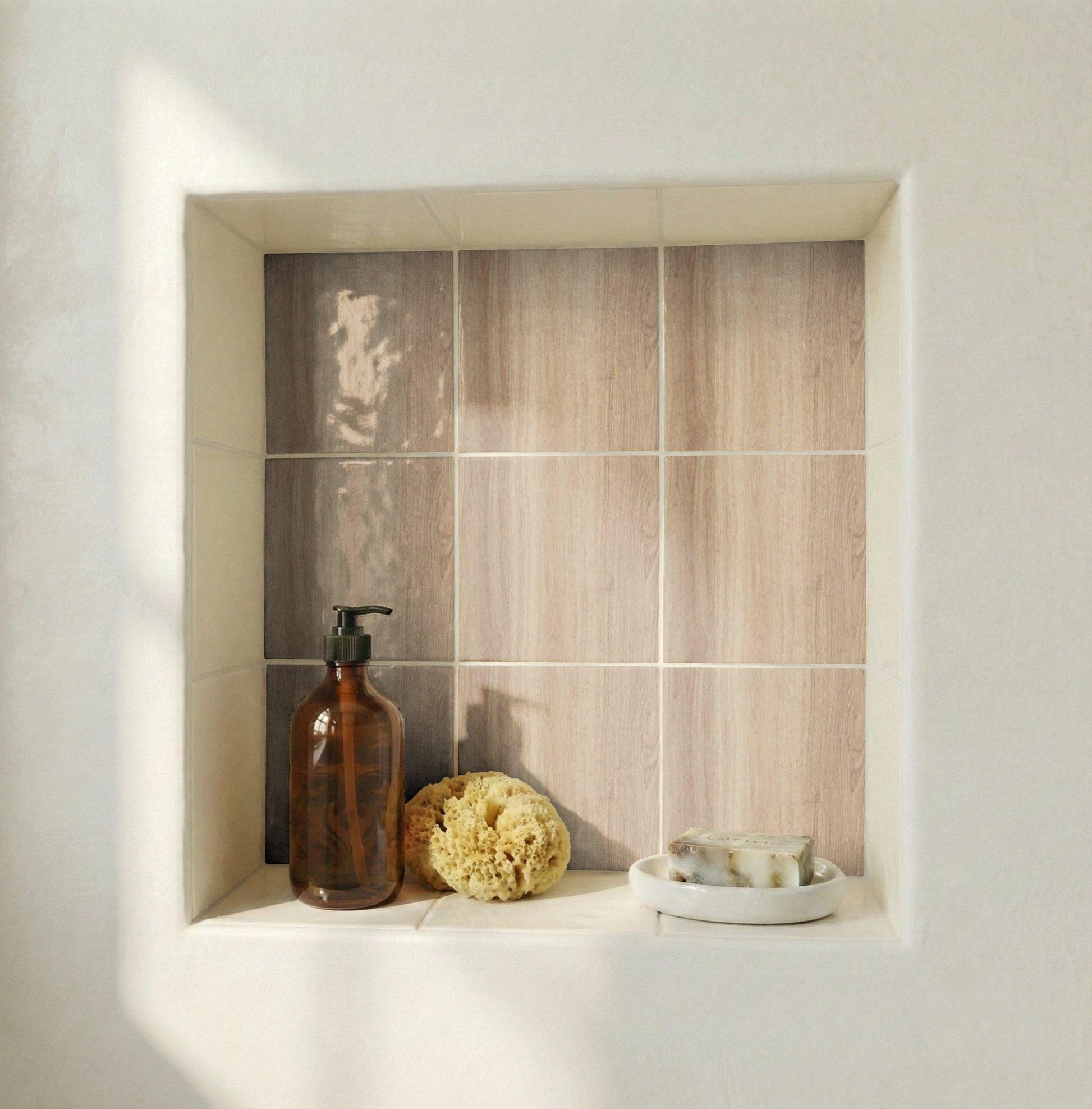 Escandinavo roble — Vintage-Style Ornament Ceramic Tile