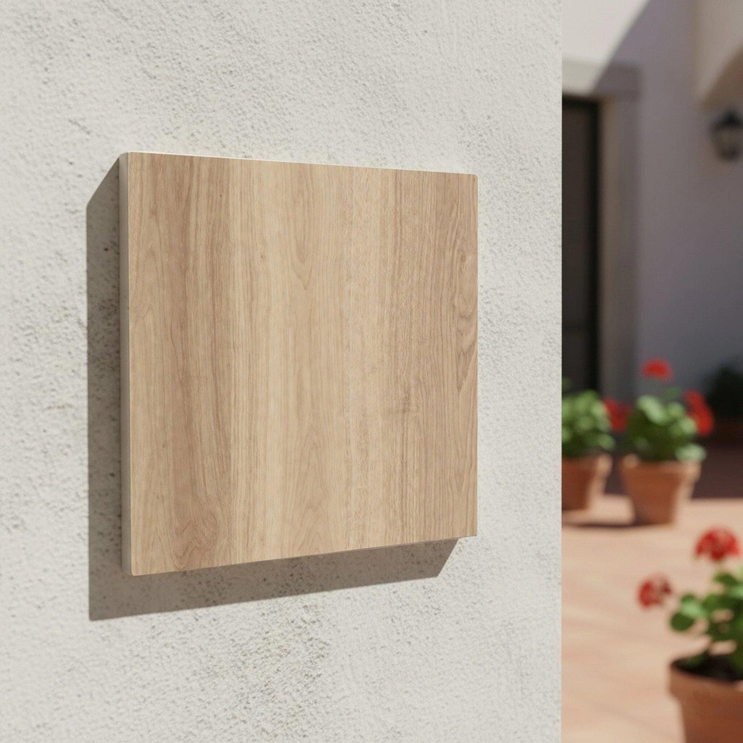 Escandinavo roble — Vintage-Style Ornament Ceramic Tile
