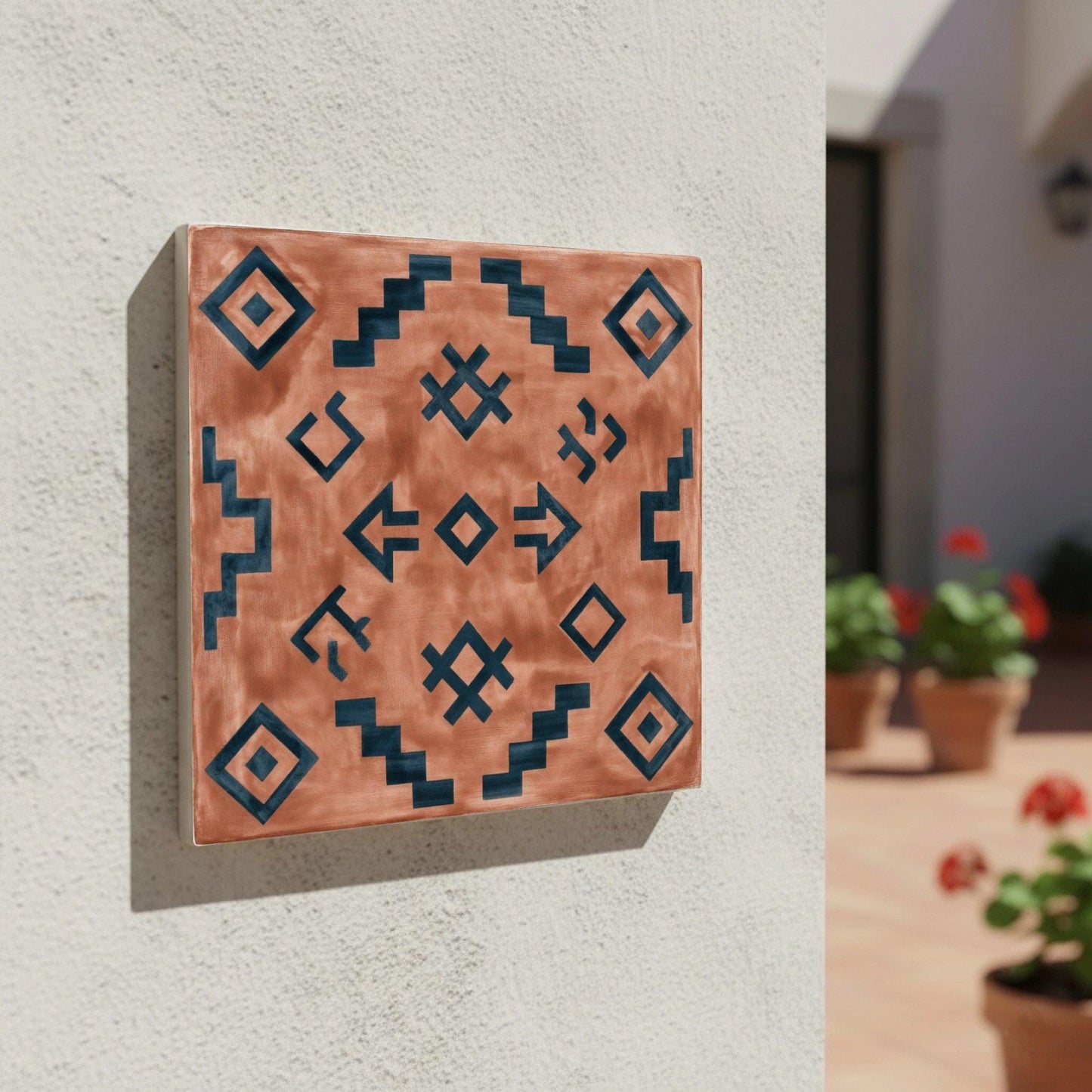Damascus — Keramikfliese, Modernes geometrisches Design