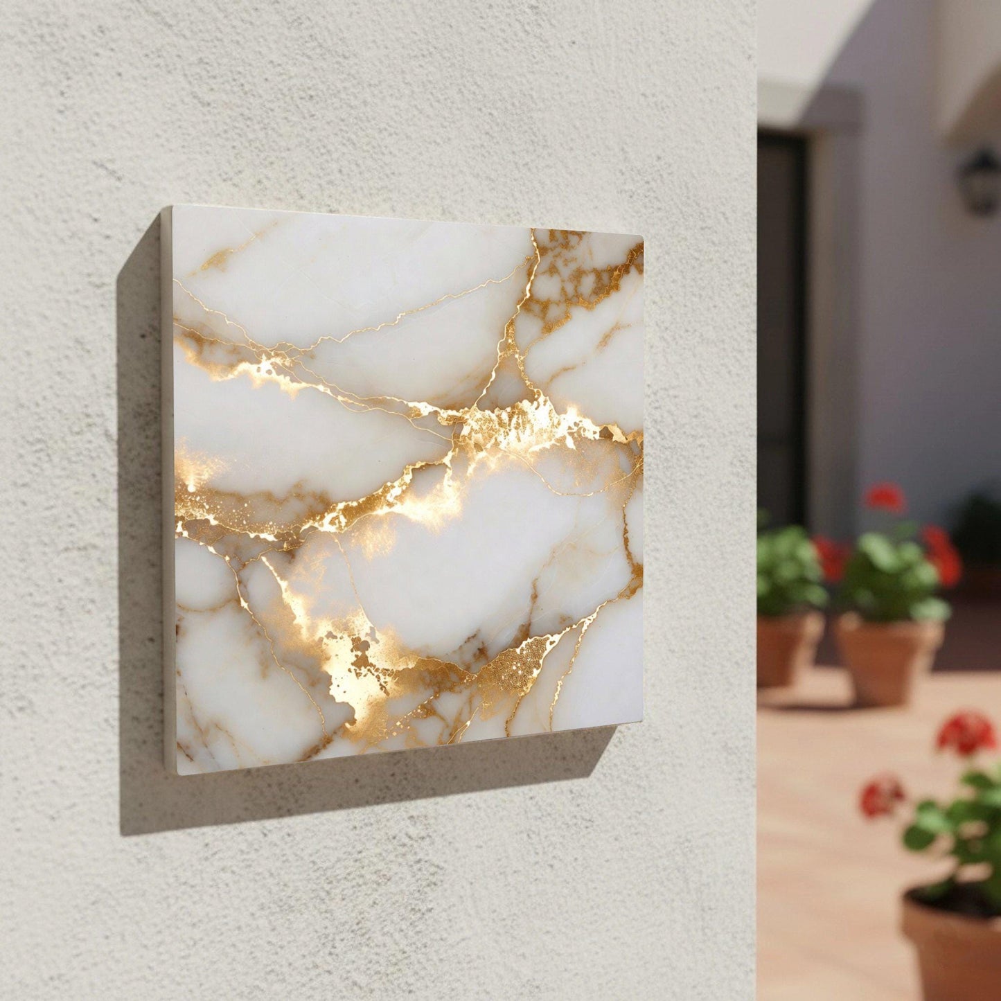 De lujo mármol · Ceramic Wall Tile — Geometric Pattern
