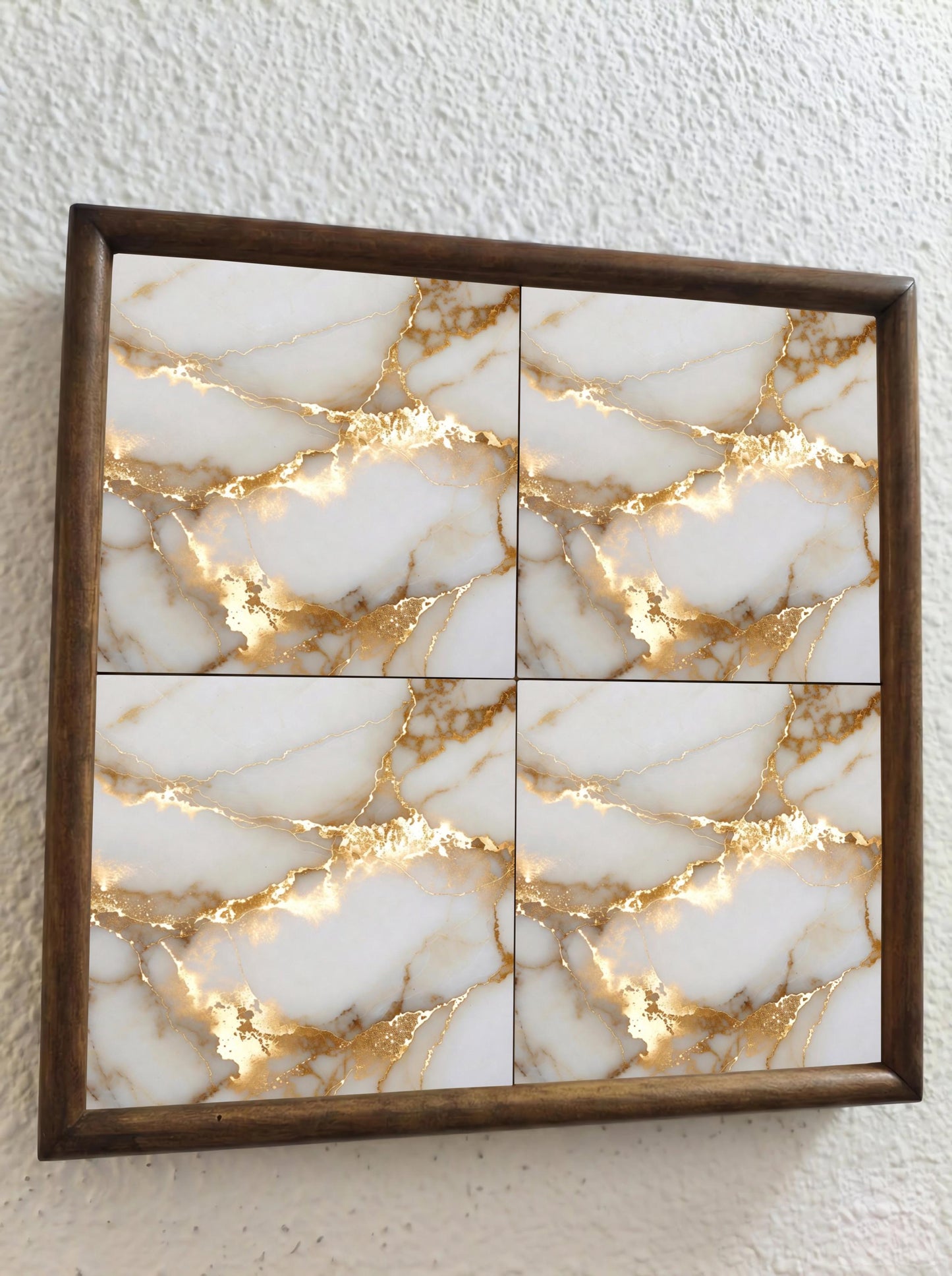 De lujo mármol · Ceramic Wall Tile — Geometric Pattern