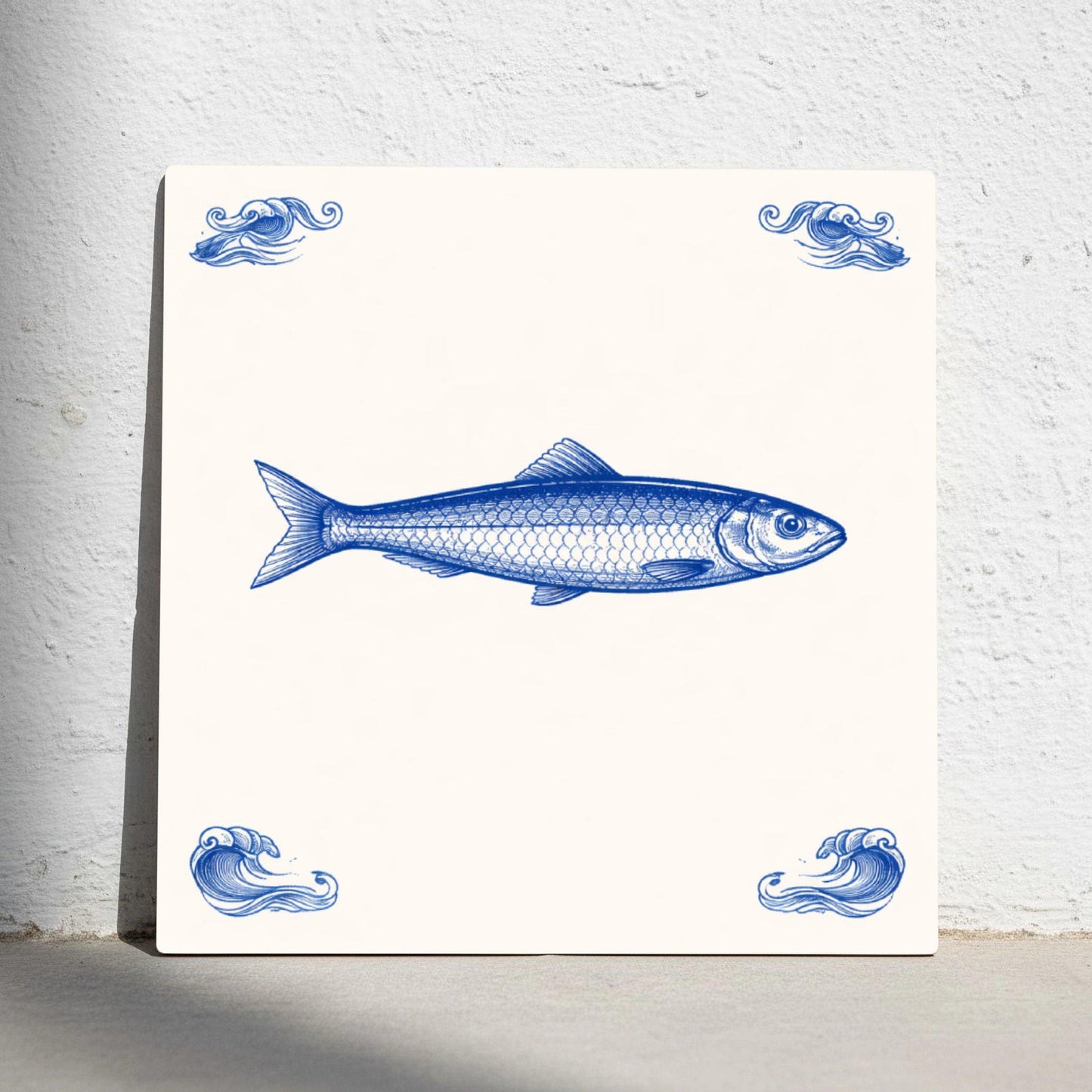 Azulejo Rotterdam Poisson — Inspiration Delftware