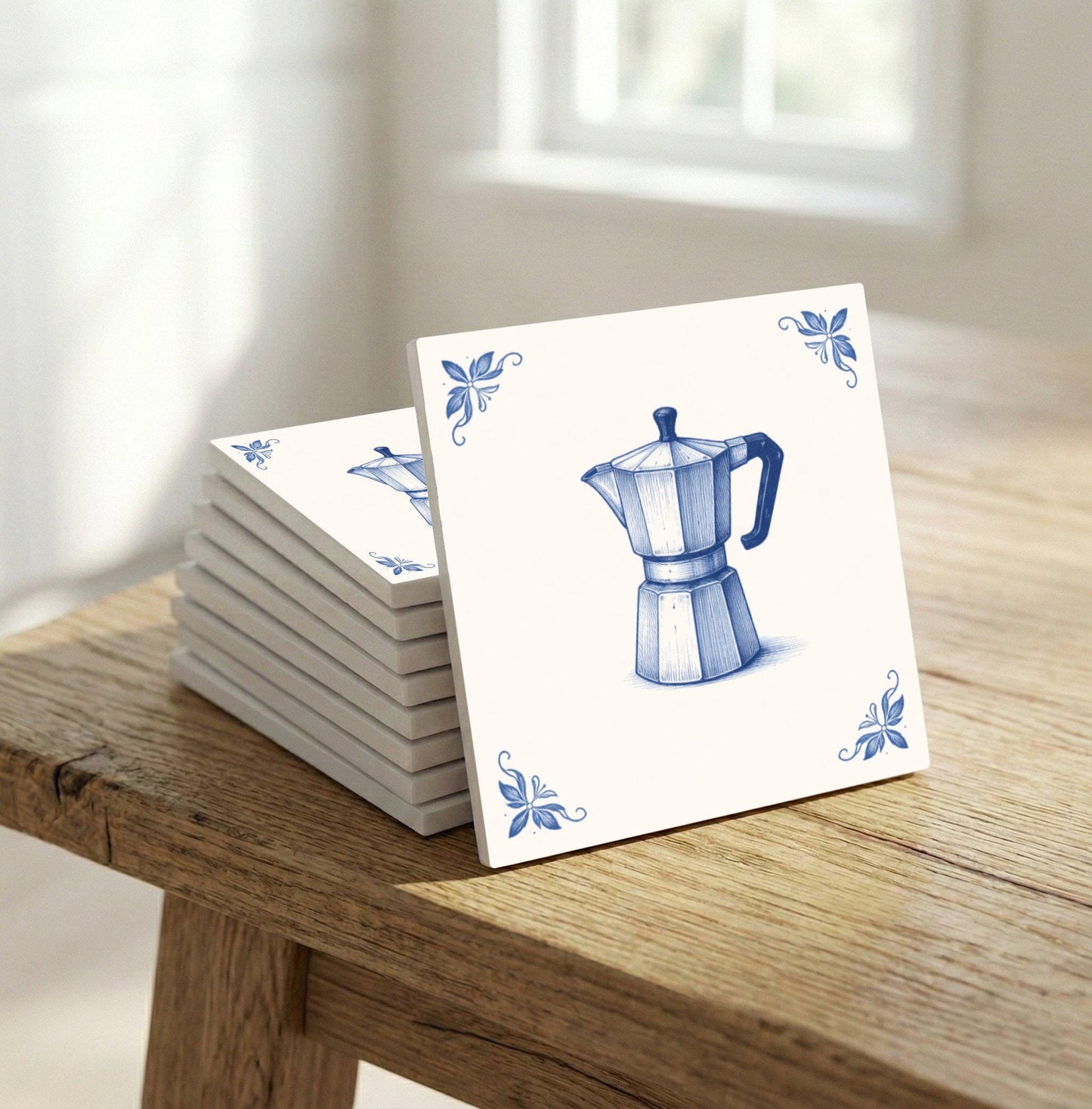 Azulejo Amsterdam Coffee