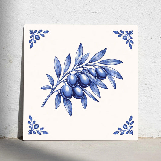 Azulejo Hague olivo