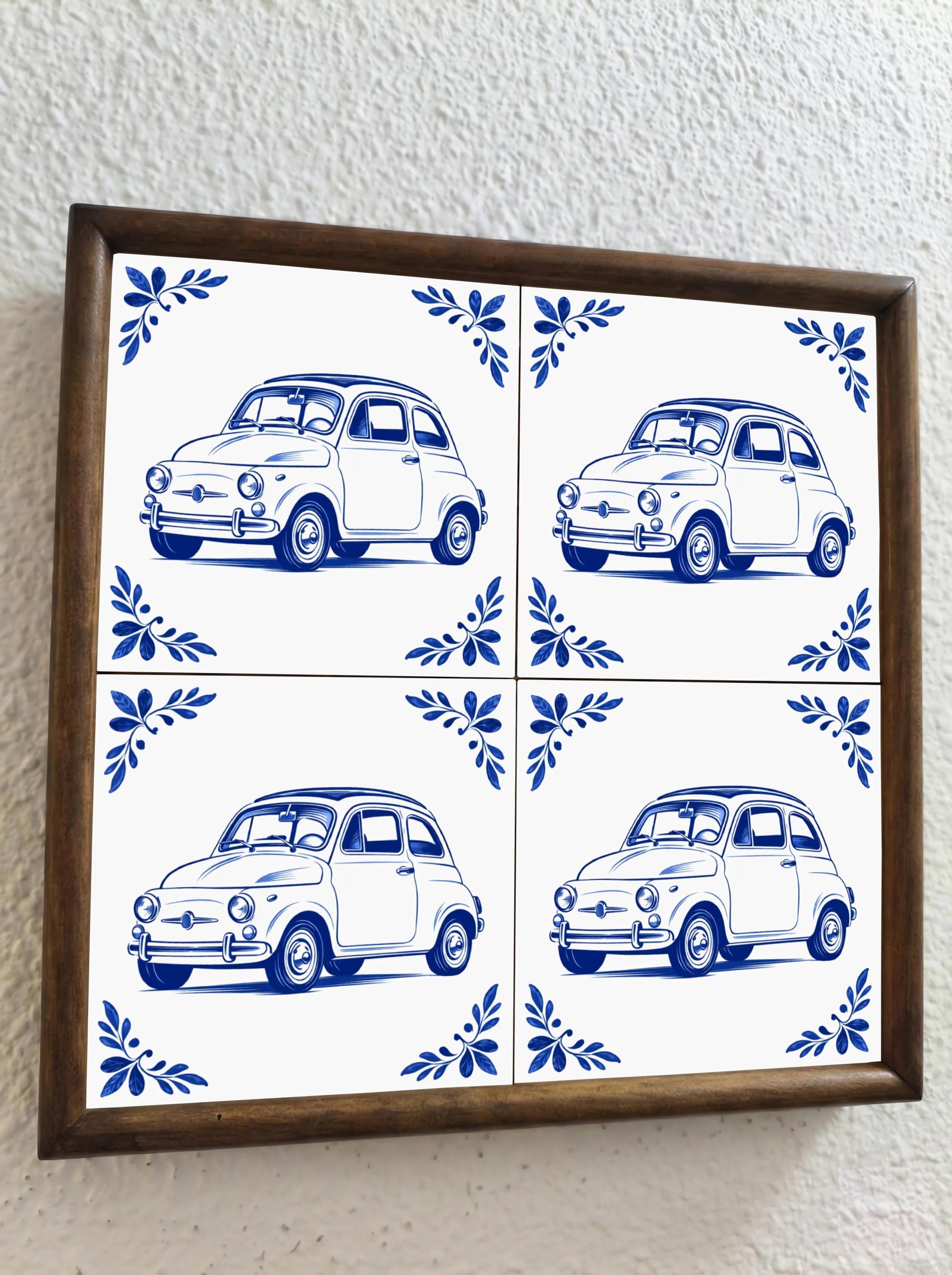 Azulejo Milan vintage coche