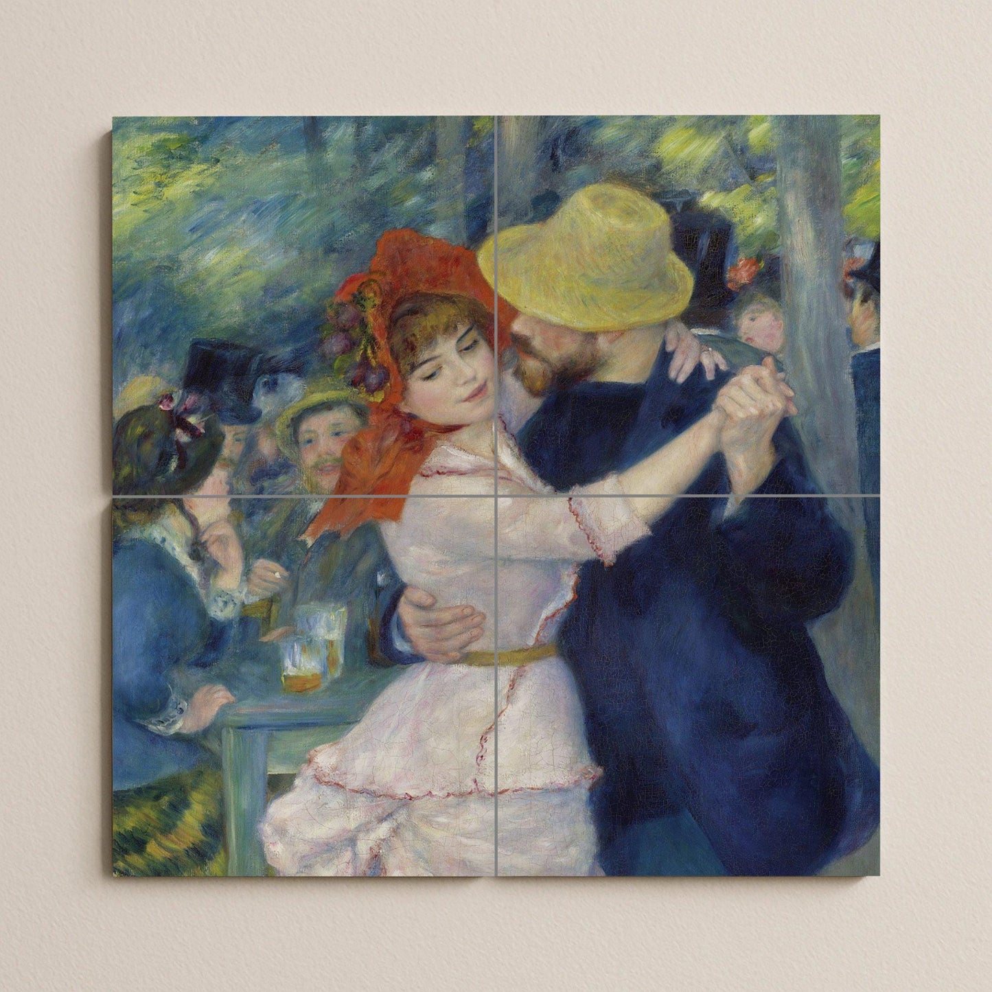 Danza en Bougival de Pierre-Auguste Renoir