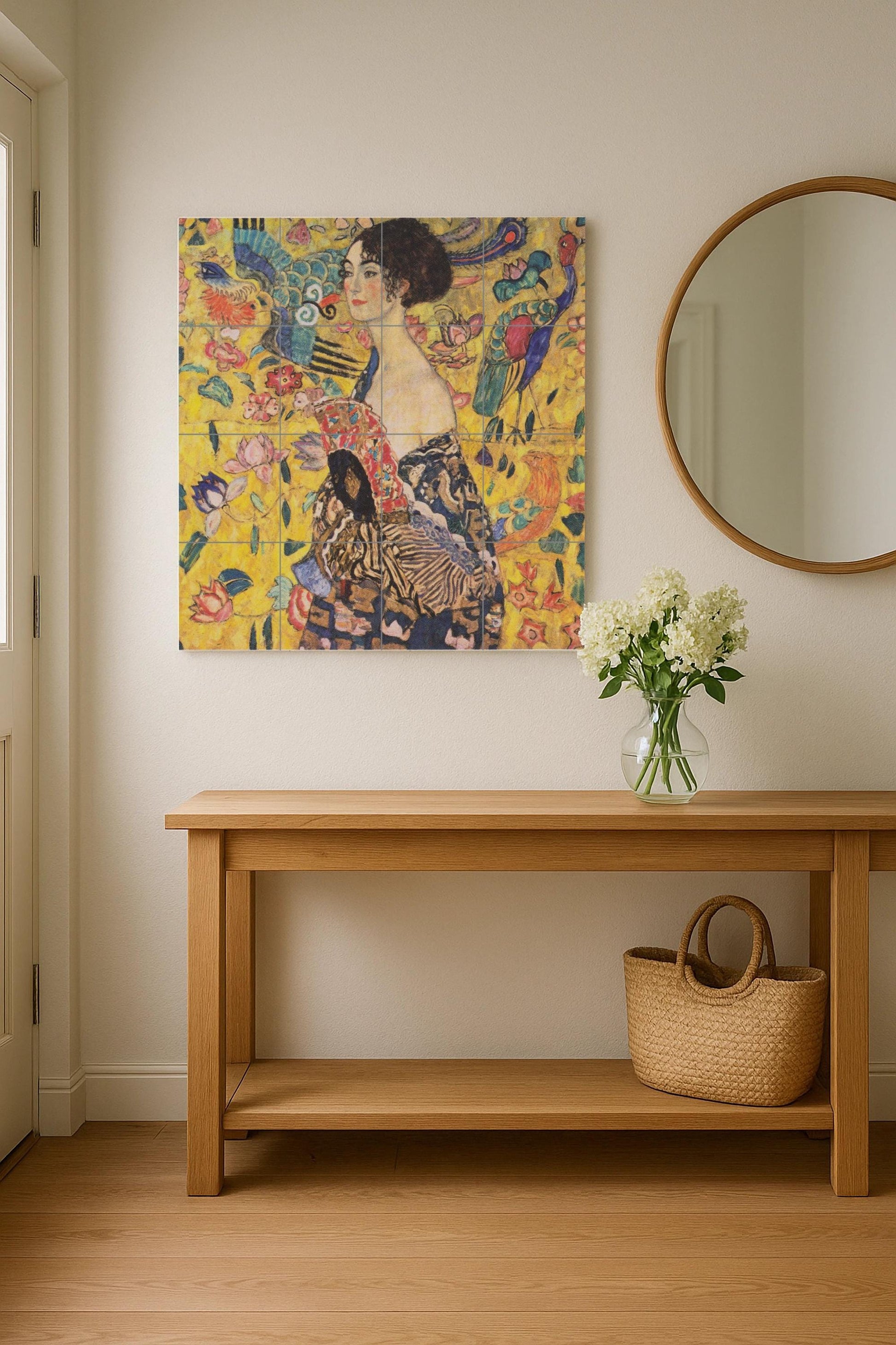 La dama del abanico de Gustav Klimt
