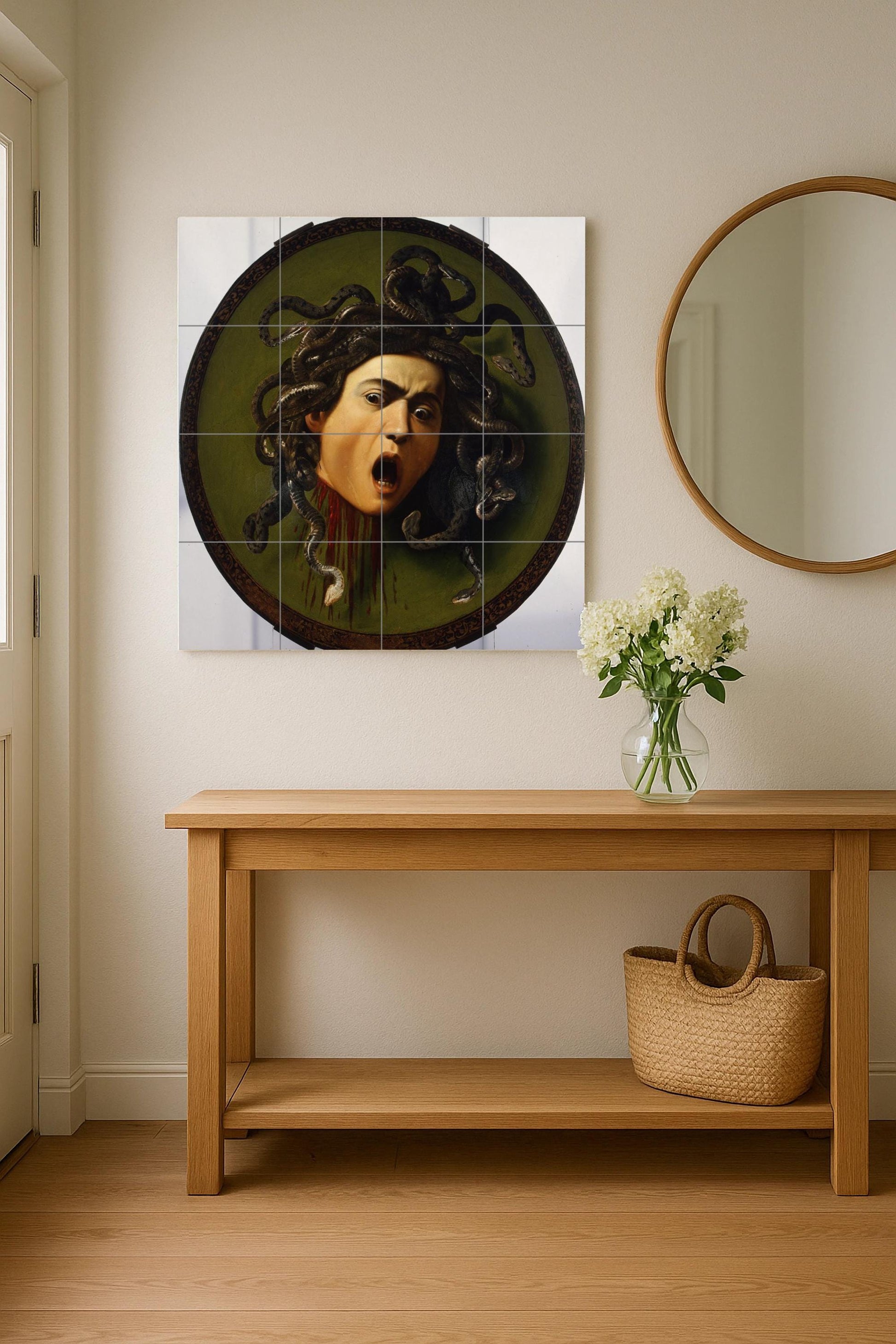 Fliesenbild Cerámica von Medusa — Ornamentales Wandpaneel