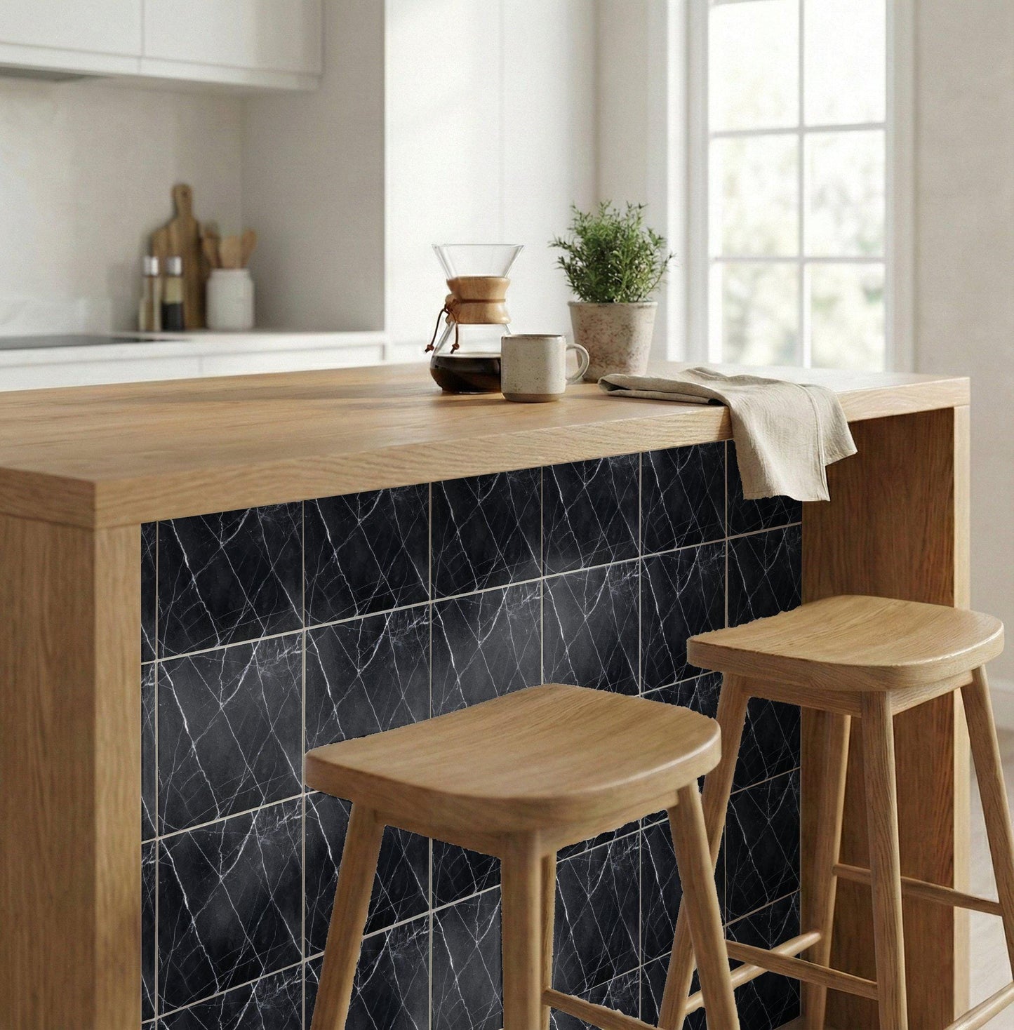 Black Marble — Timeless Decorative Design Decorative Tile