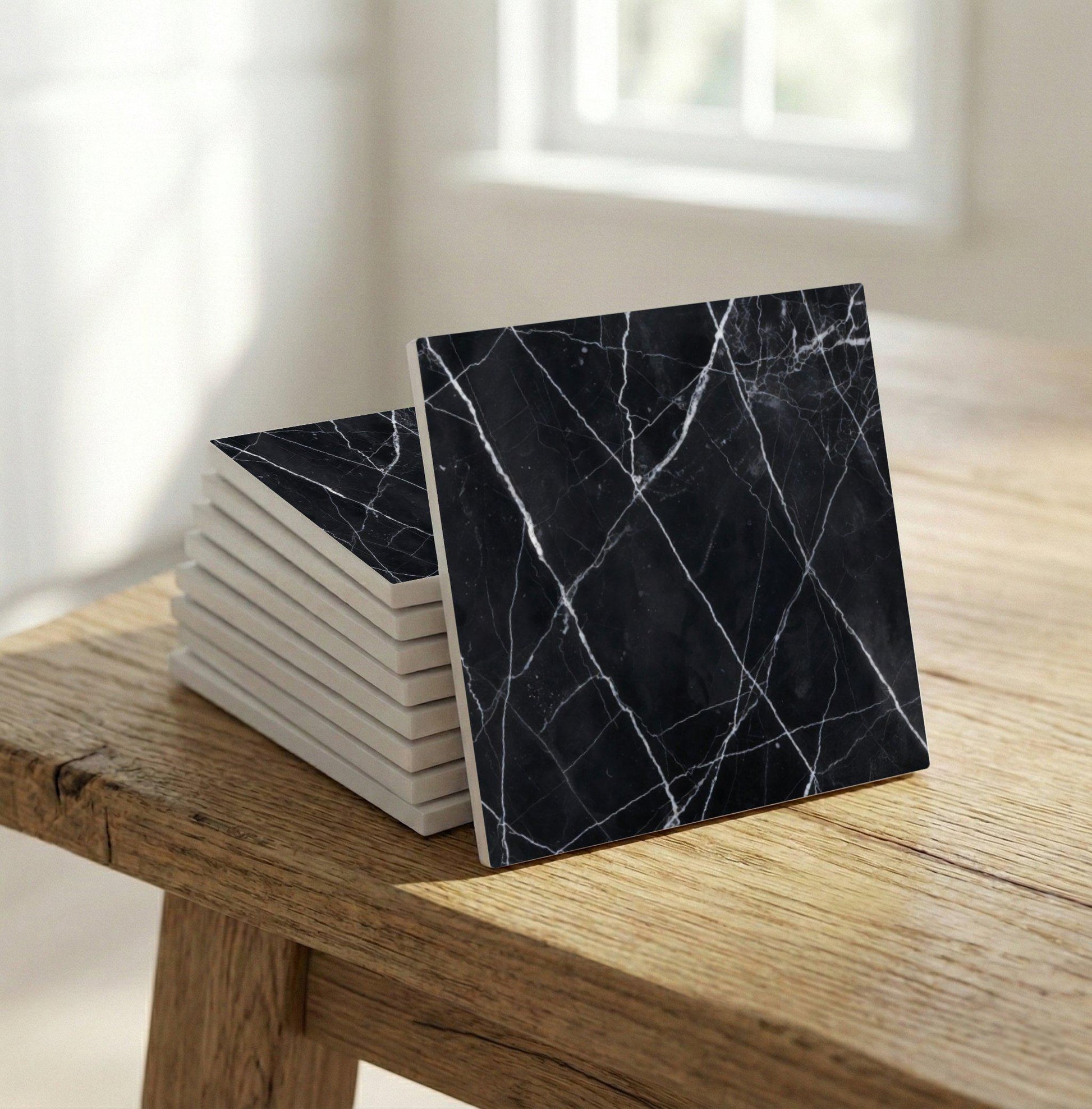 Black Marble — Timeless Decorative Design Decorative Tile