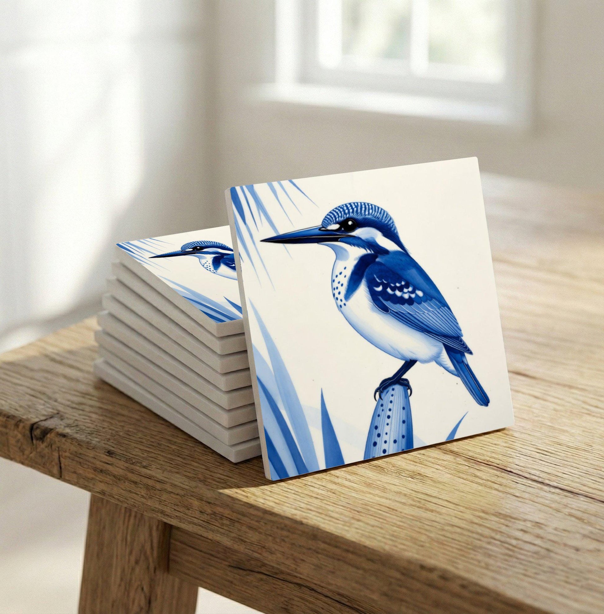 Manila — Delft Blue Style Decorative Tile