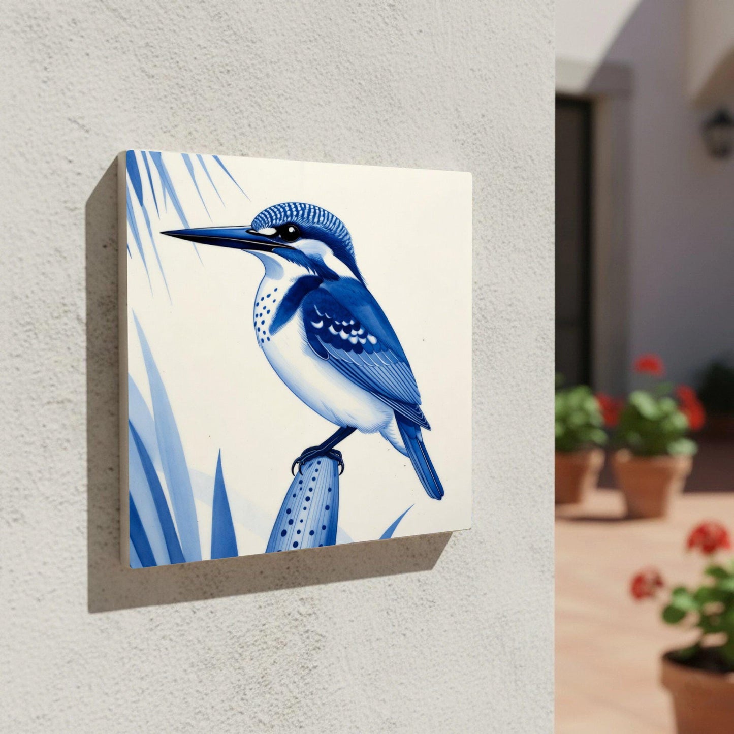 Manila — Delft Blue Style Decorative Tile
