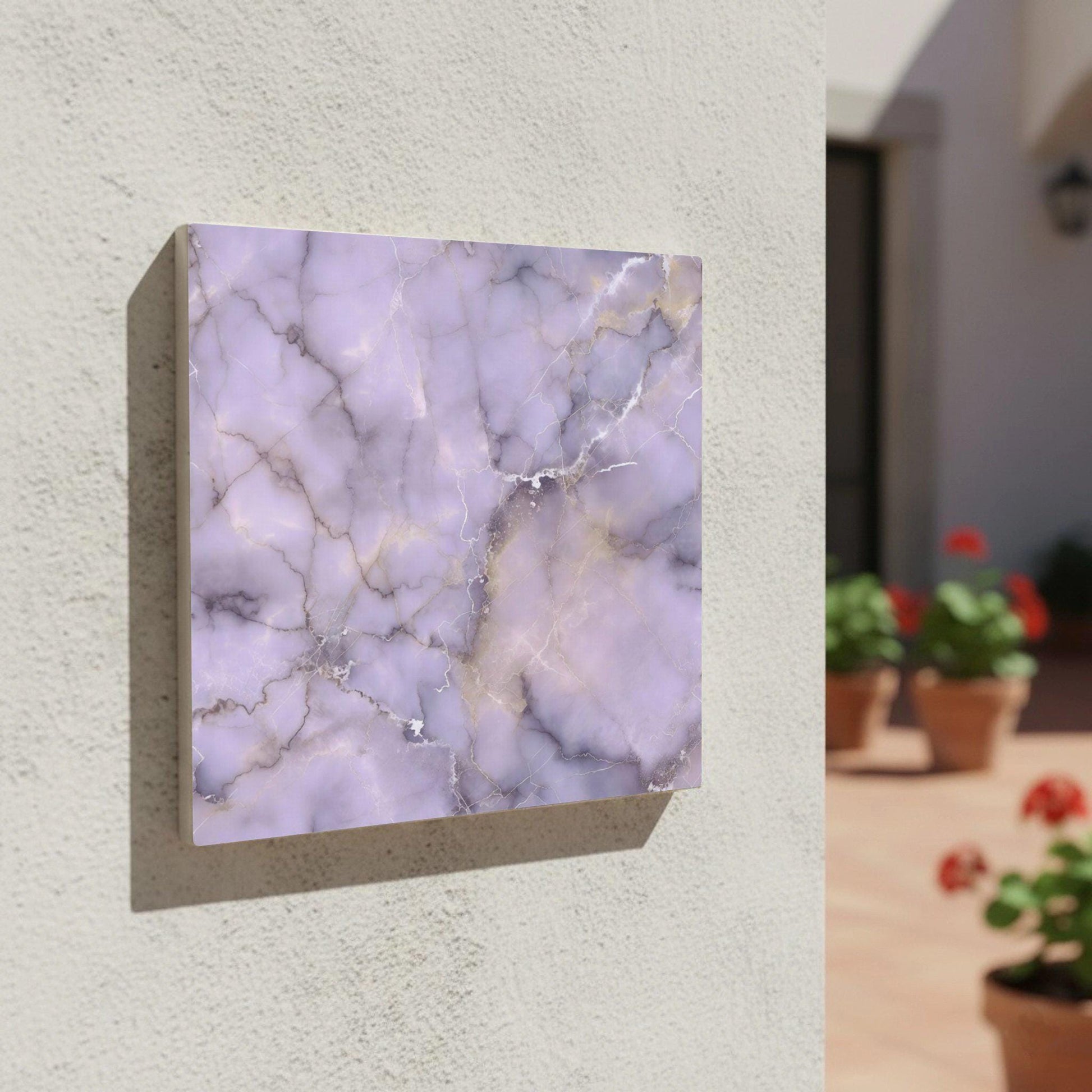 Ceramic Tile Lavender Marble — Ornamental Ceramic Décor