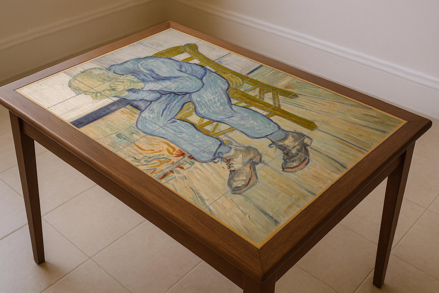 Ceramic Tile Mural: «in the Door of the eternidad — Ornamental Wall Panel