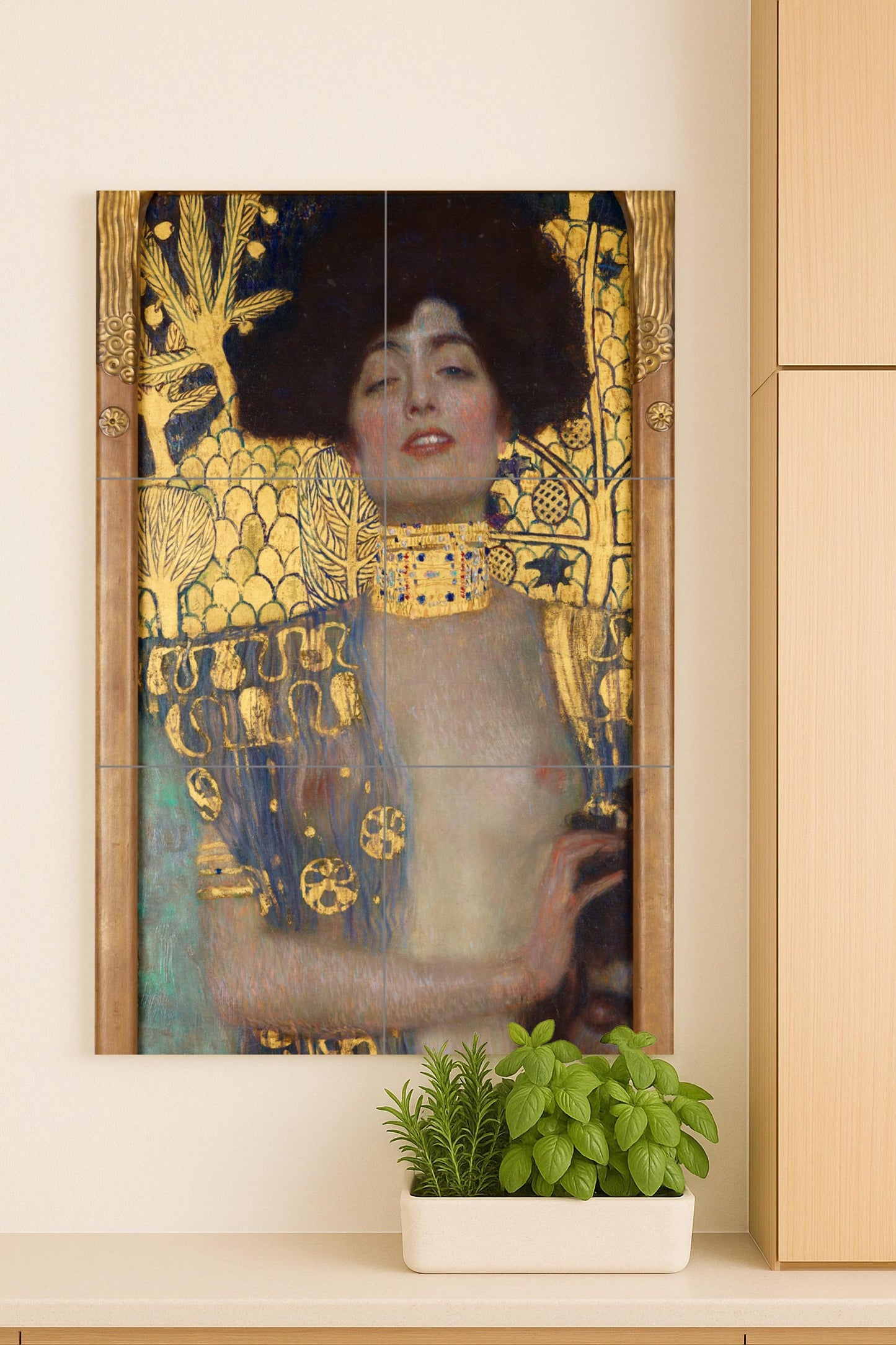 Judith I — Decorative Pattern Mural · Ceramic Tile Mural