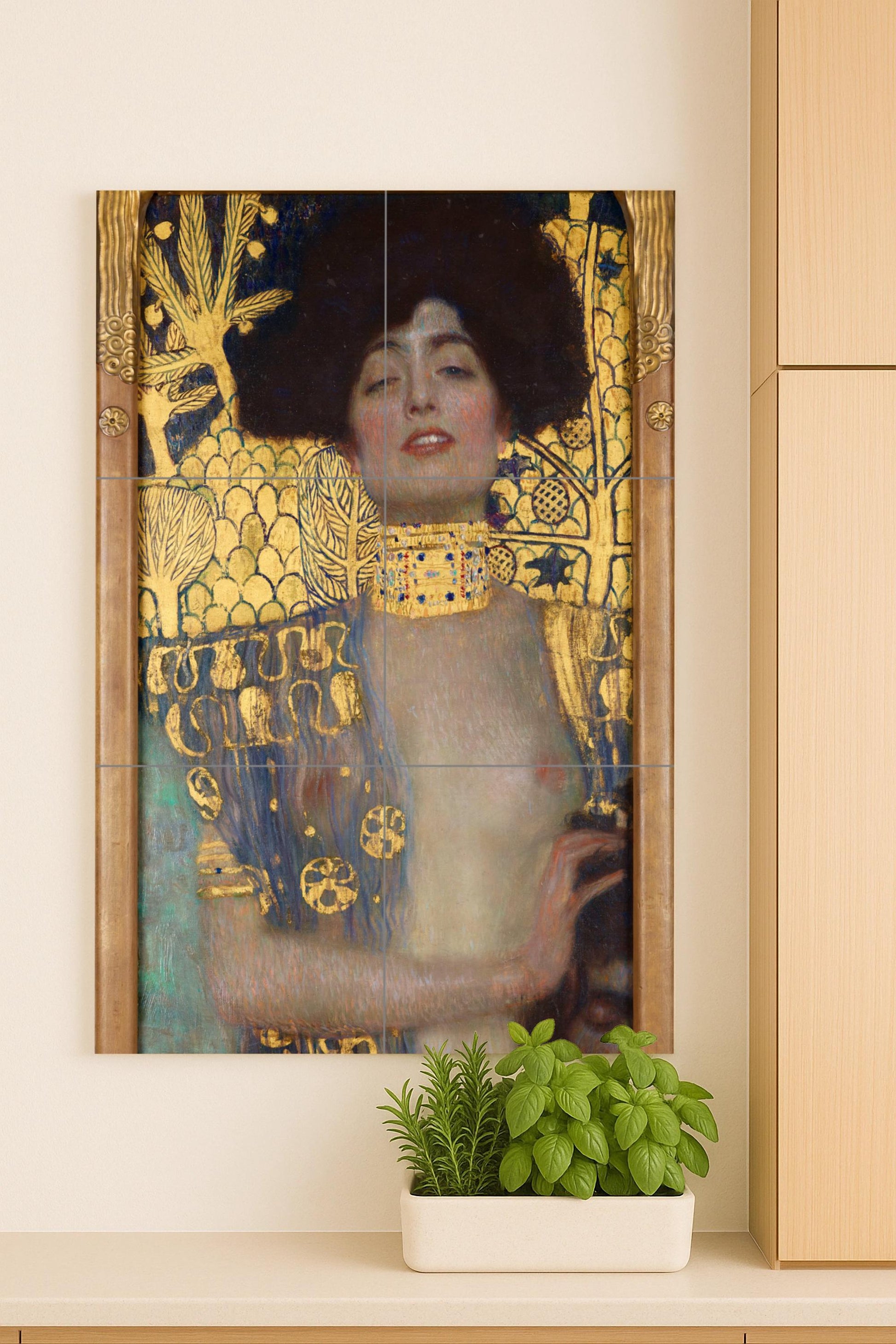 Judith I — Decorative Pattern Mural · Ceramic Tile Mural