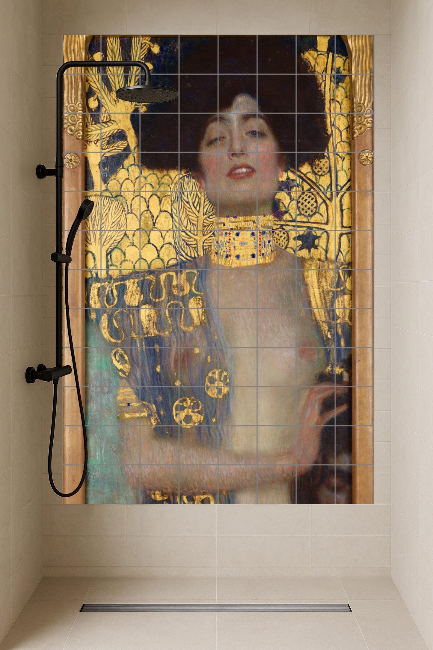 Judith I — Decorative Pattern Mural · Ceramic Tile Mural