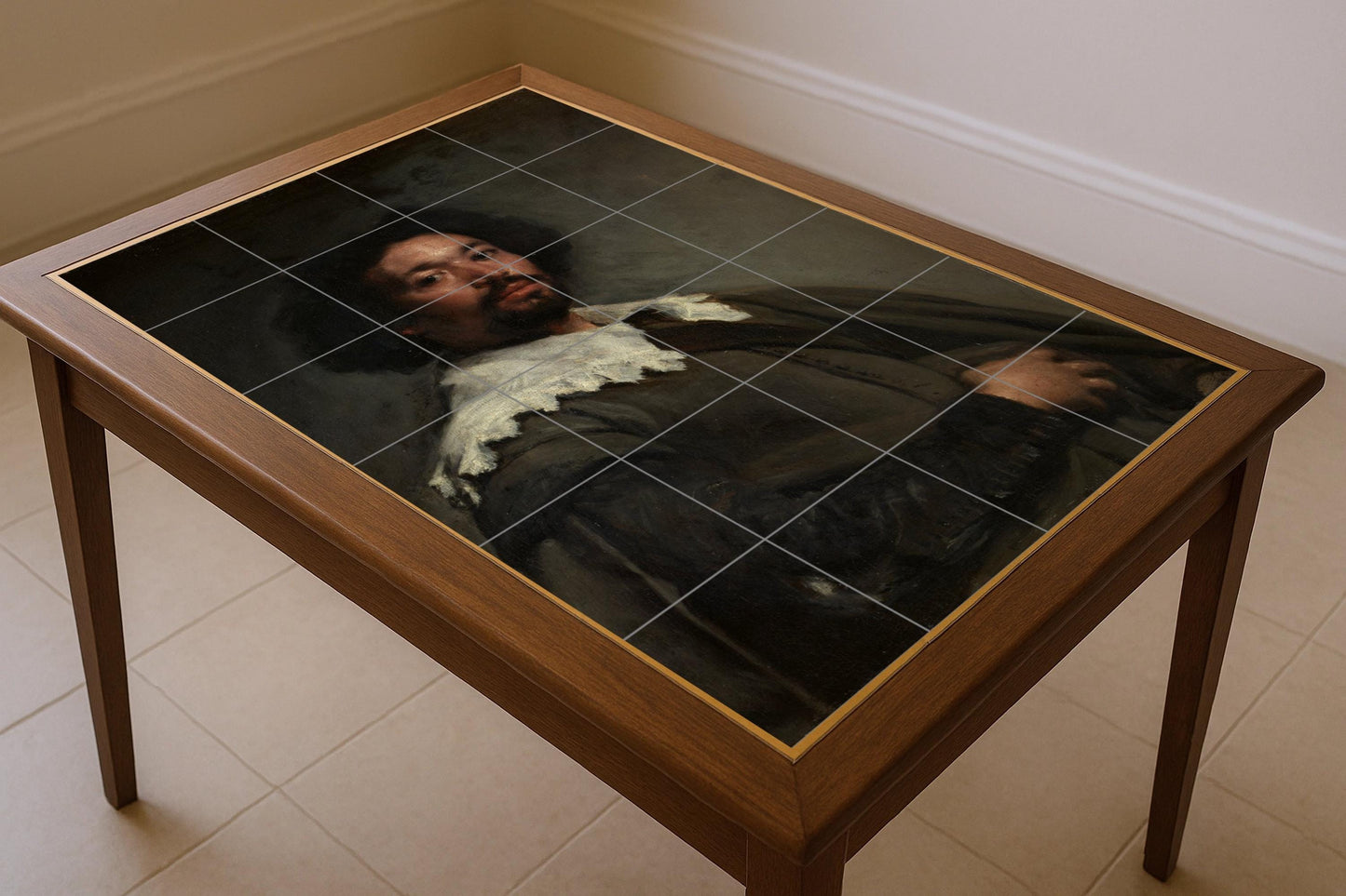 Portrait de Juan de Pareja · Fresque Céramique — Décor d'Art Populaire