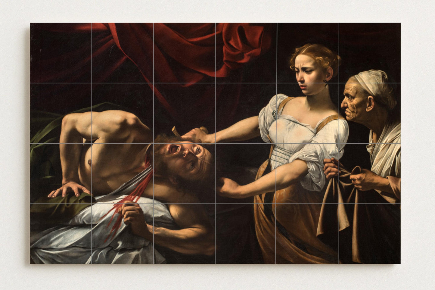 Caravaggio — Ornamental Wall Panel · Ceramic Tile Mural