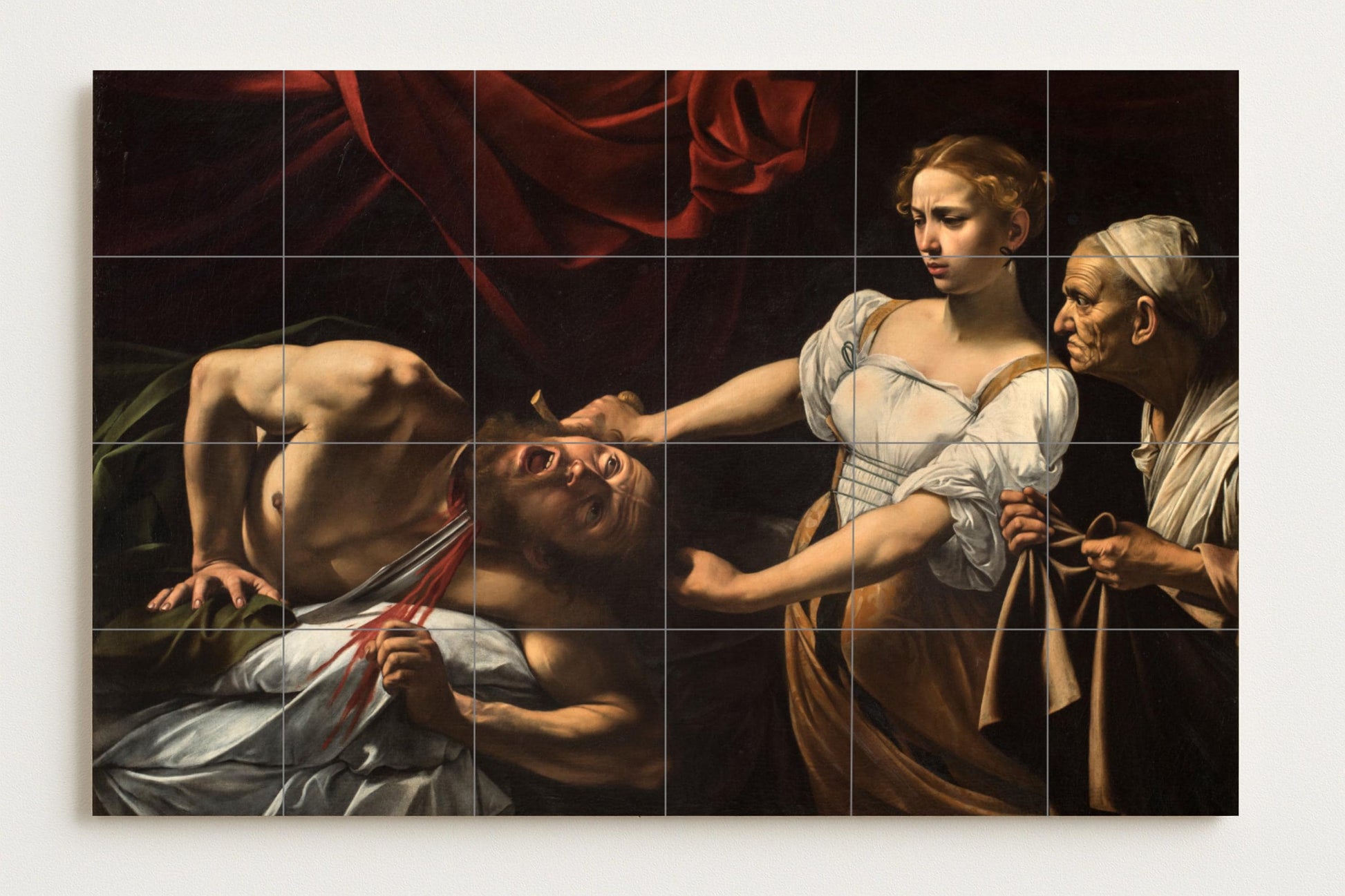 Caravaggio — Ornamental Wall Panel · Ceramic Tile Mural