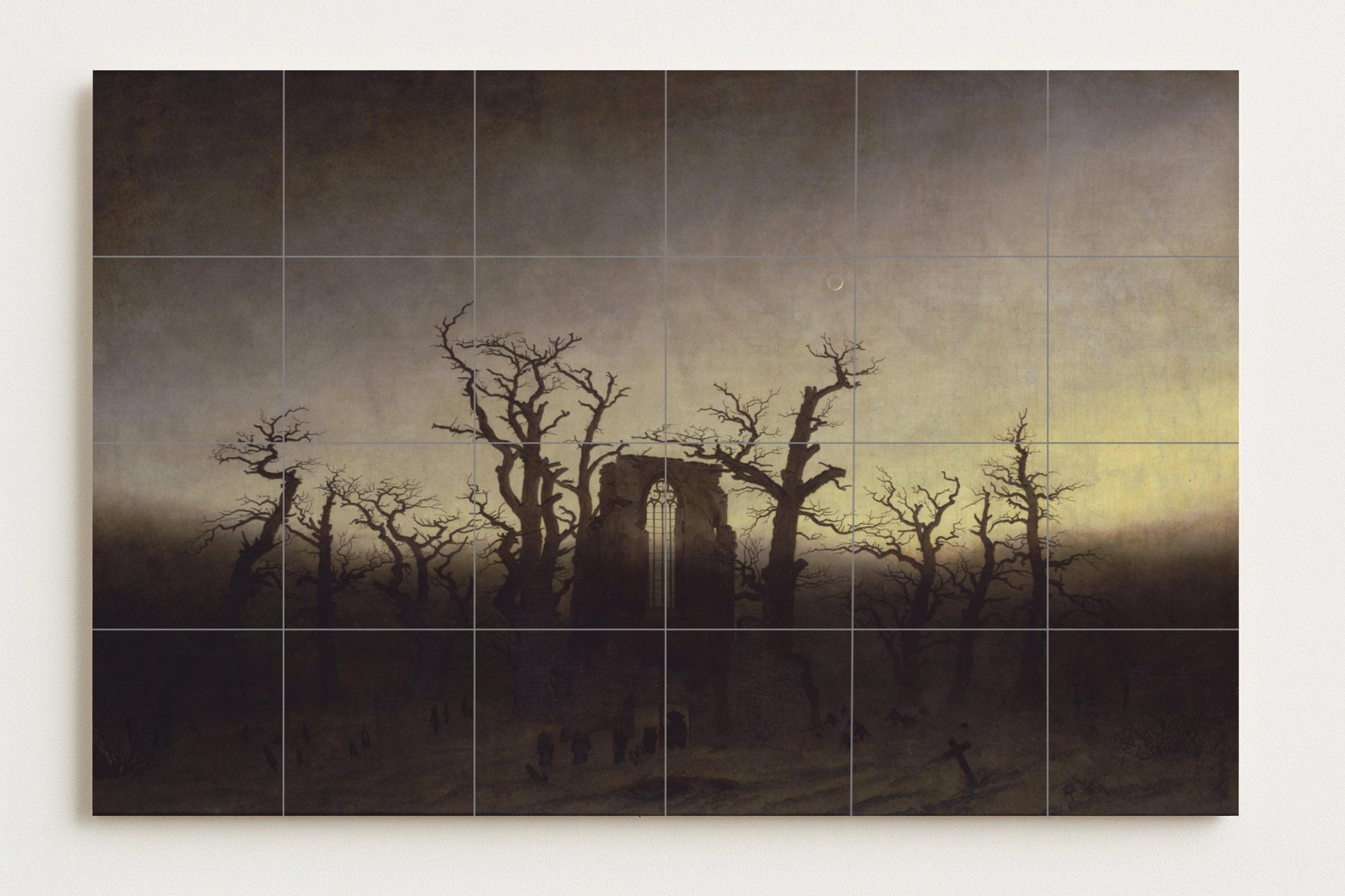 Abadía di Oakwood — Murale in Piastrelle di Ceramica · Murale a Motivi Decorativi