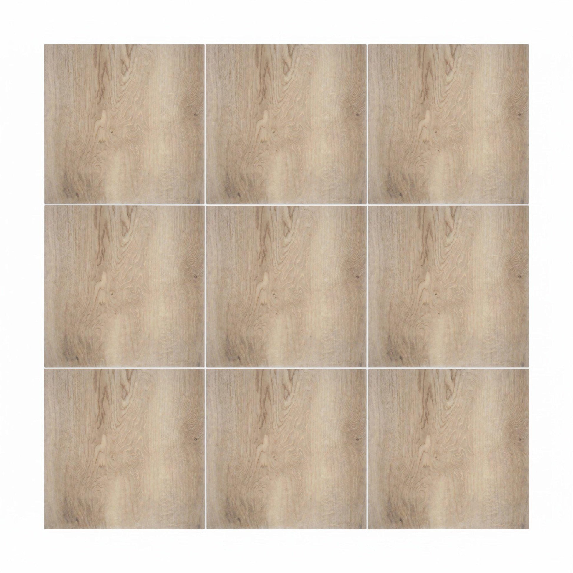 Natural roble efecto · Ceramic Wall Tile — Classic Decorative Pattern