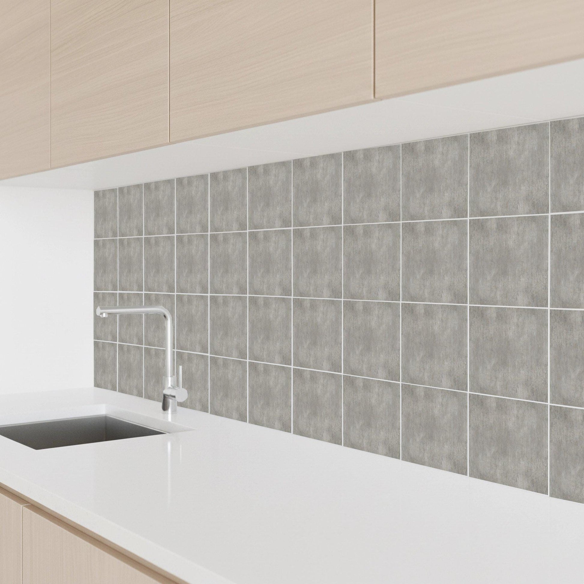 Concrete Effect — Classic Decorative Pattern Decorative Tile