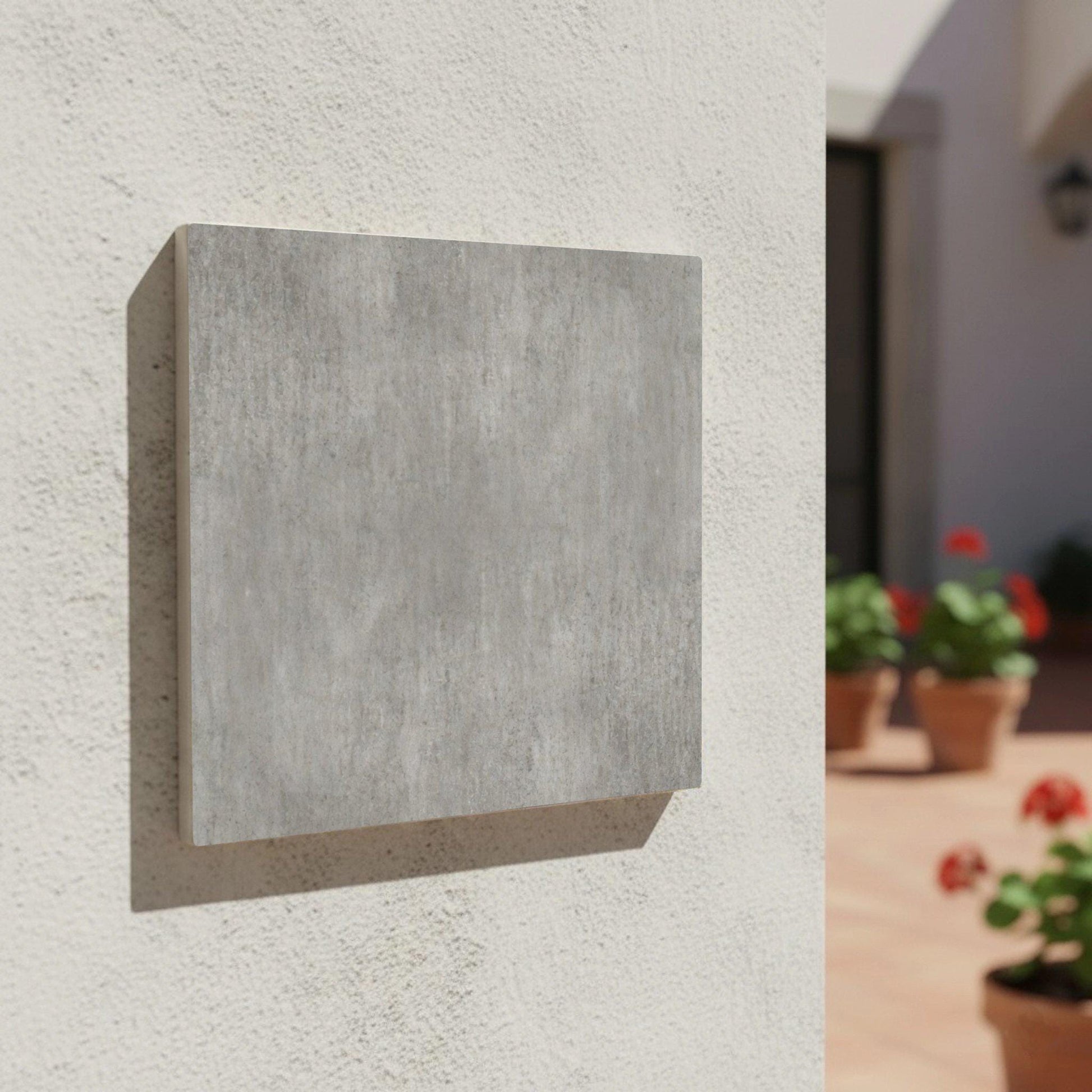 Concrete Effect — Classic Decorative Pattern Decorative Tile