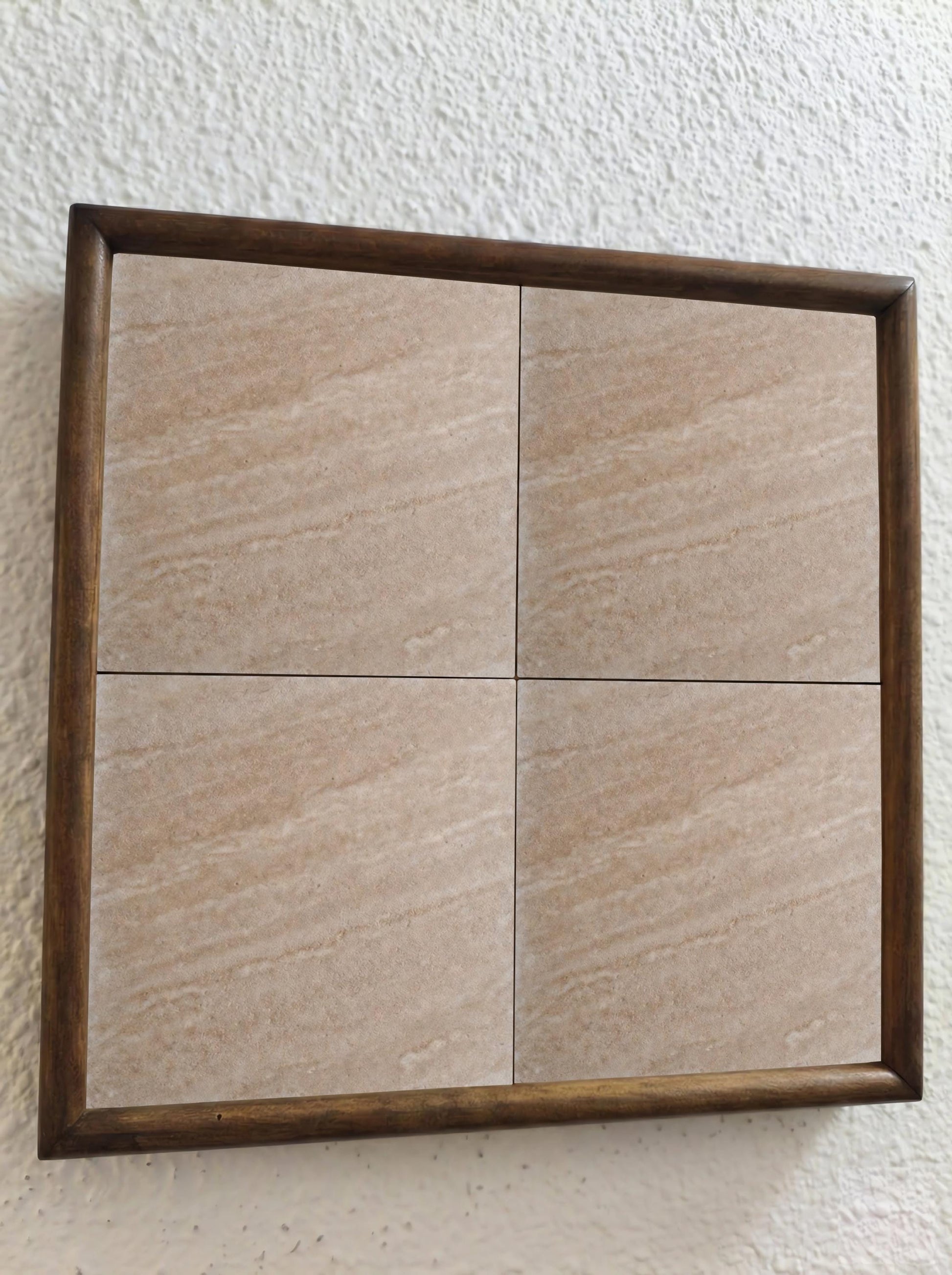 Travertin Optik · Keramik-Wandfliese — Zeitloses Dekor-Design