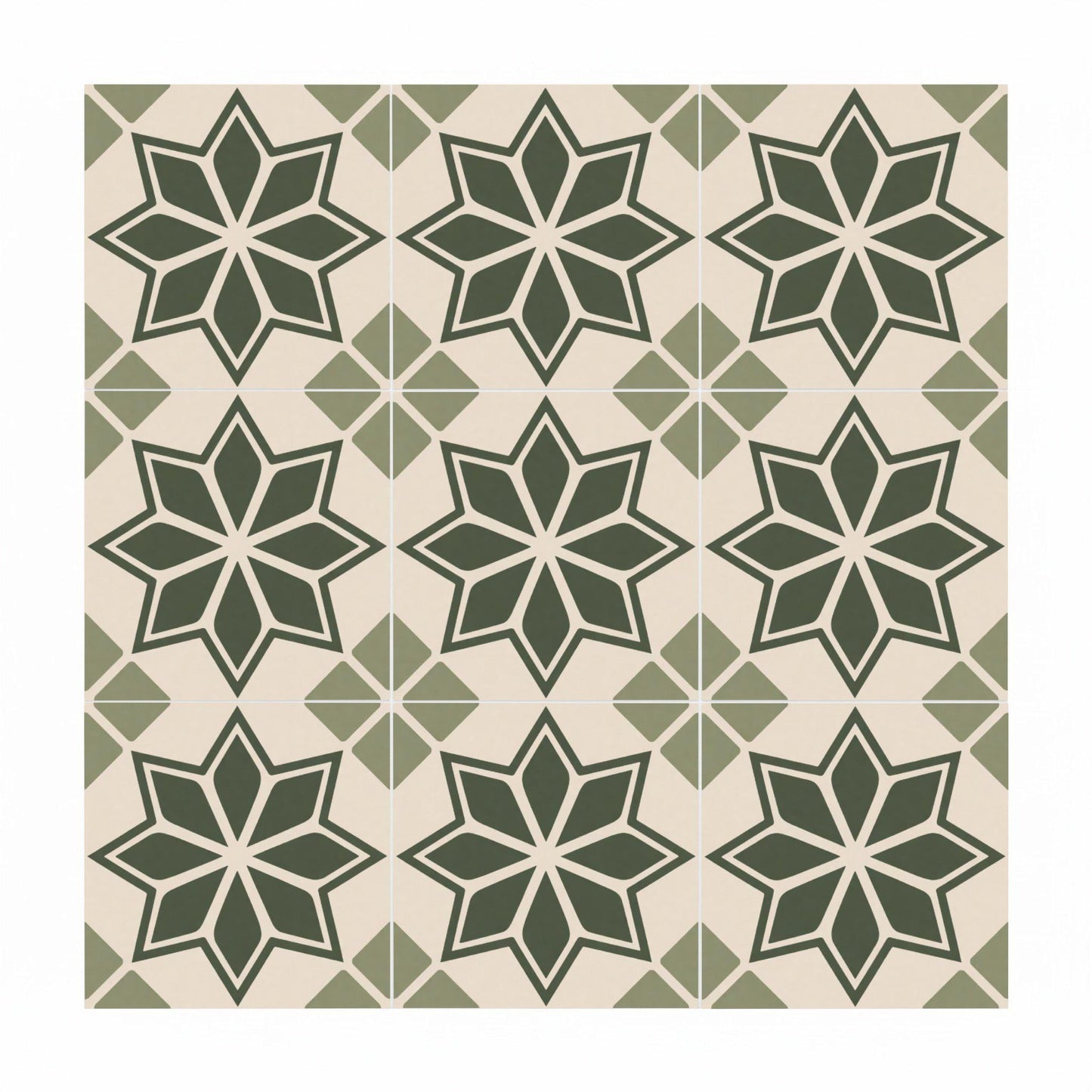 Azulejo Fez Zellige estrella