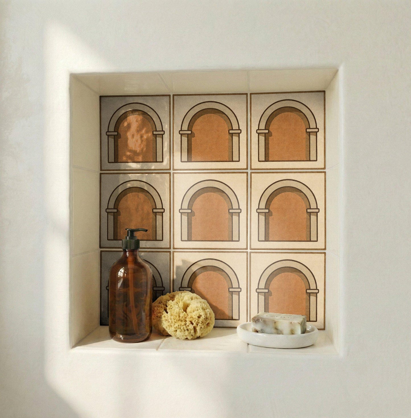 Rome Arch — Landmark Travel Tile Decorative Tile