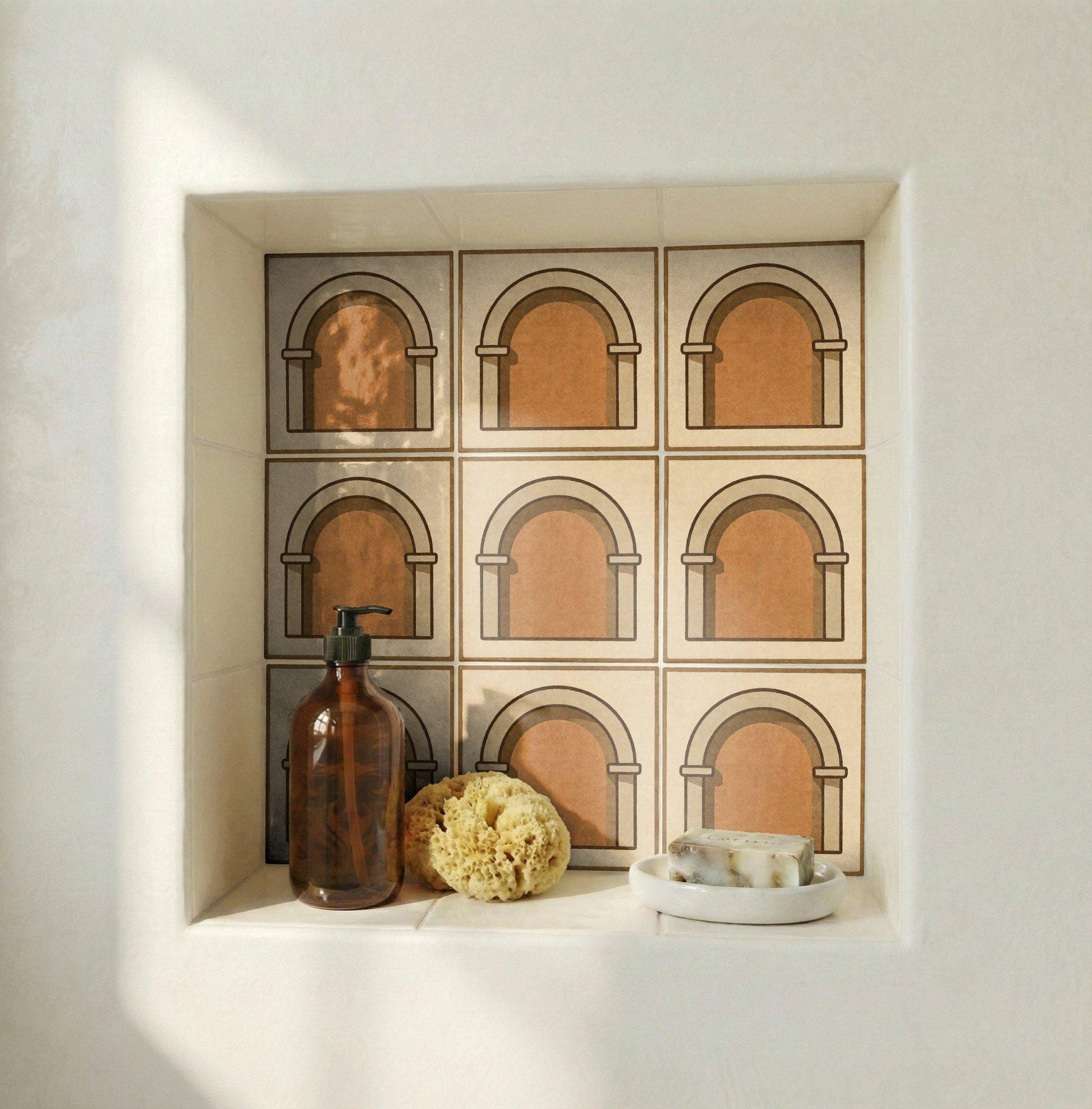 Rome Arch — Landmark Travel Tile Decorative Tile