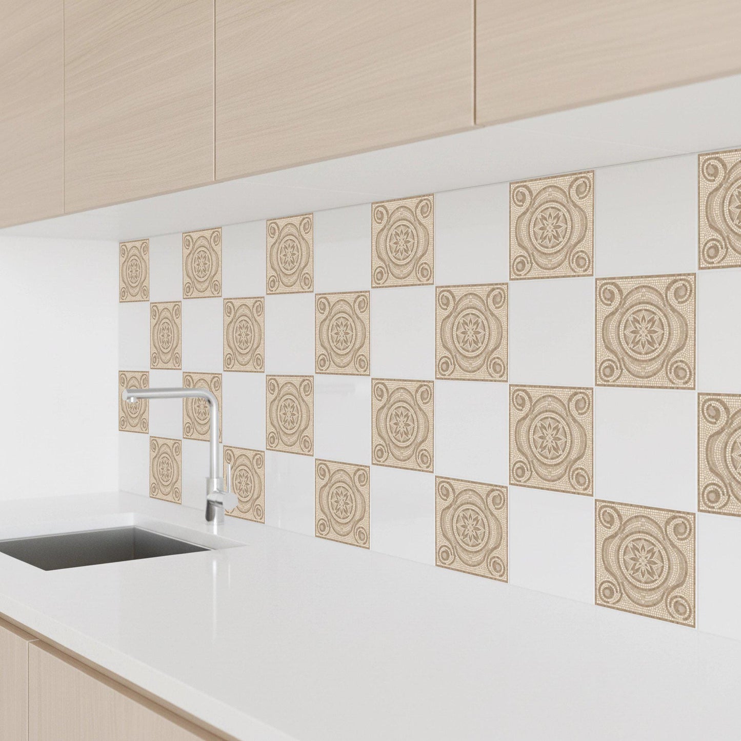 Izmir Mosaico — Piastrella in Ceramica, Motivo Geometrico
