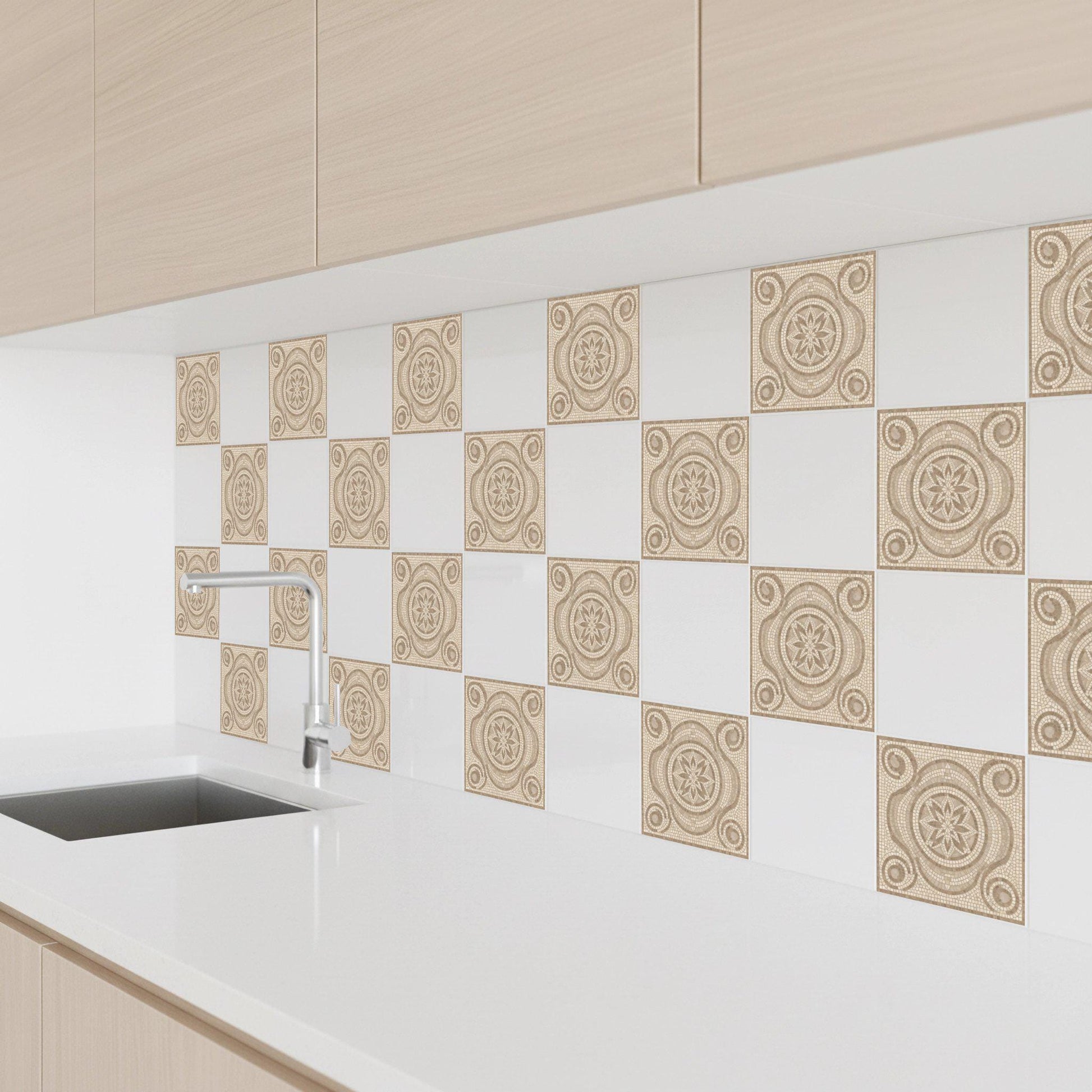 Izmir Mosaico — Piastrella in Ceramica, Motivo Geometrico