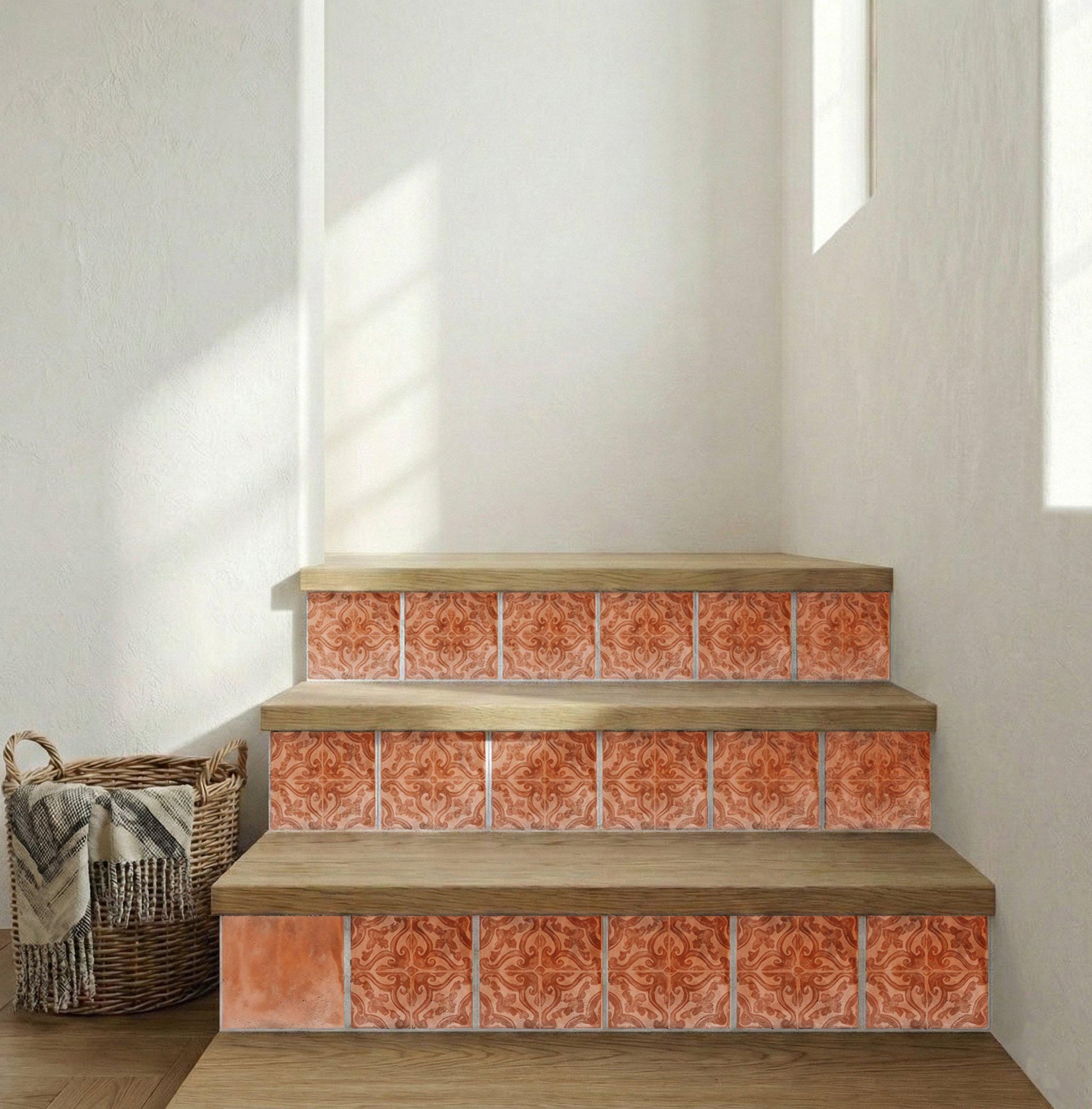 Terracotta Effect · Ceramic Wall Tile — Timeless Decorative Design