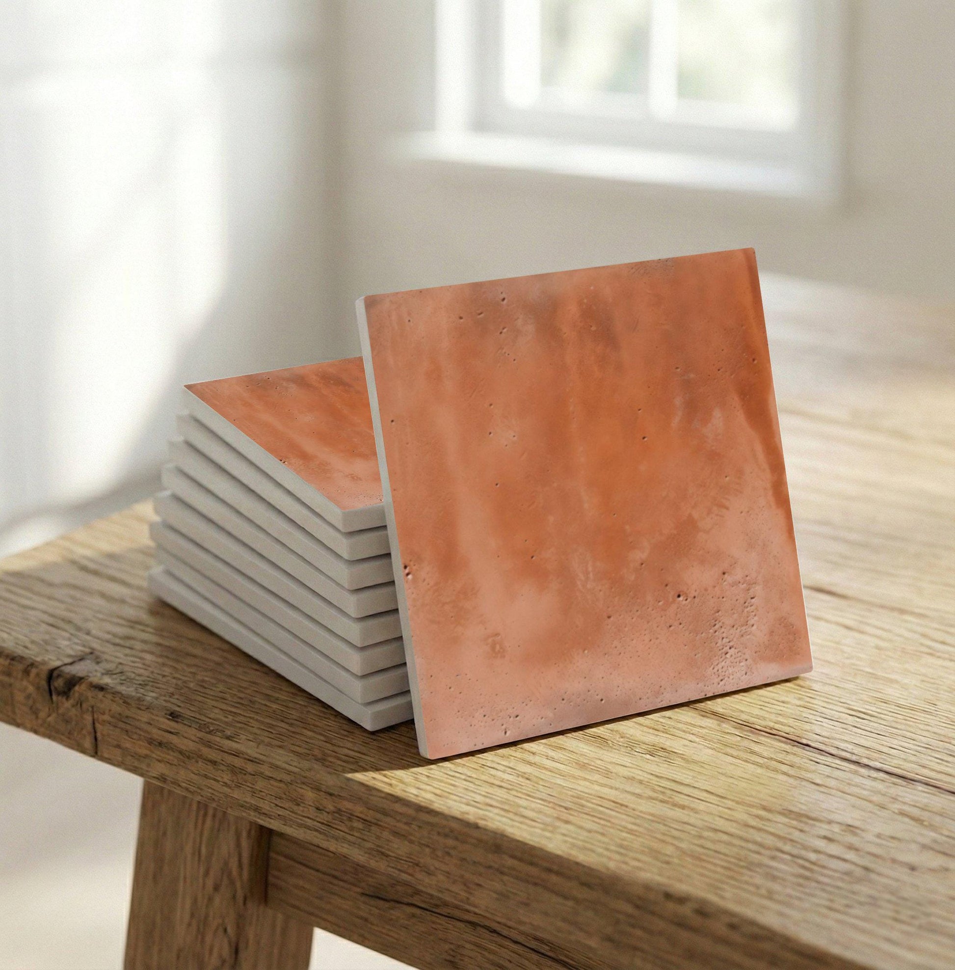 Terracotta Effect · Ceramic Wall Tile — Timeless Decorative Design