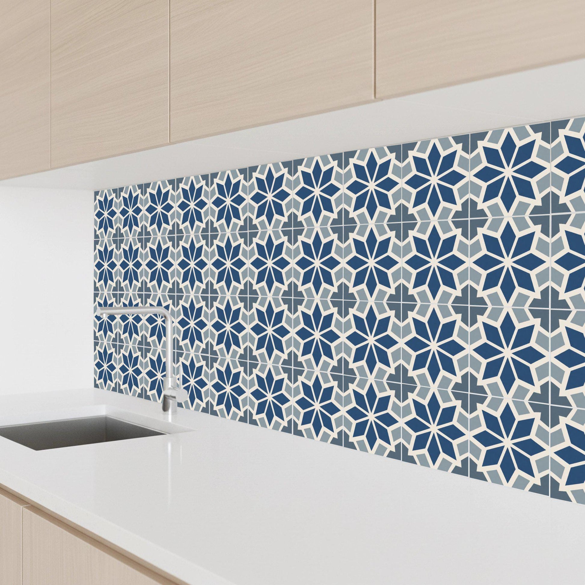 Piastrella Casablanca Geometrico · Stile Zellige di Marrakech
