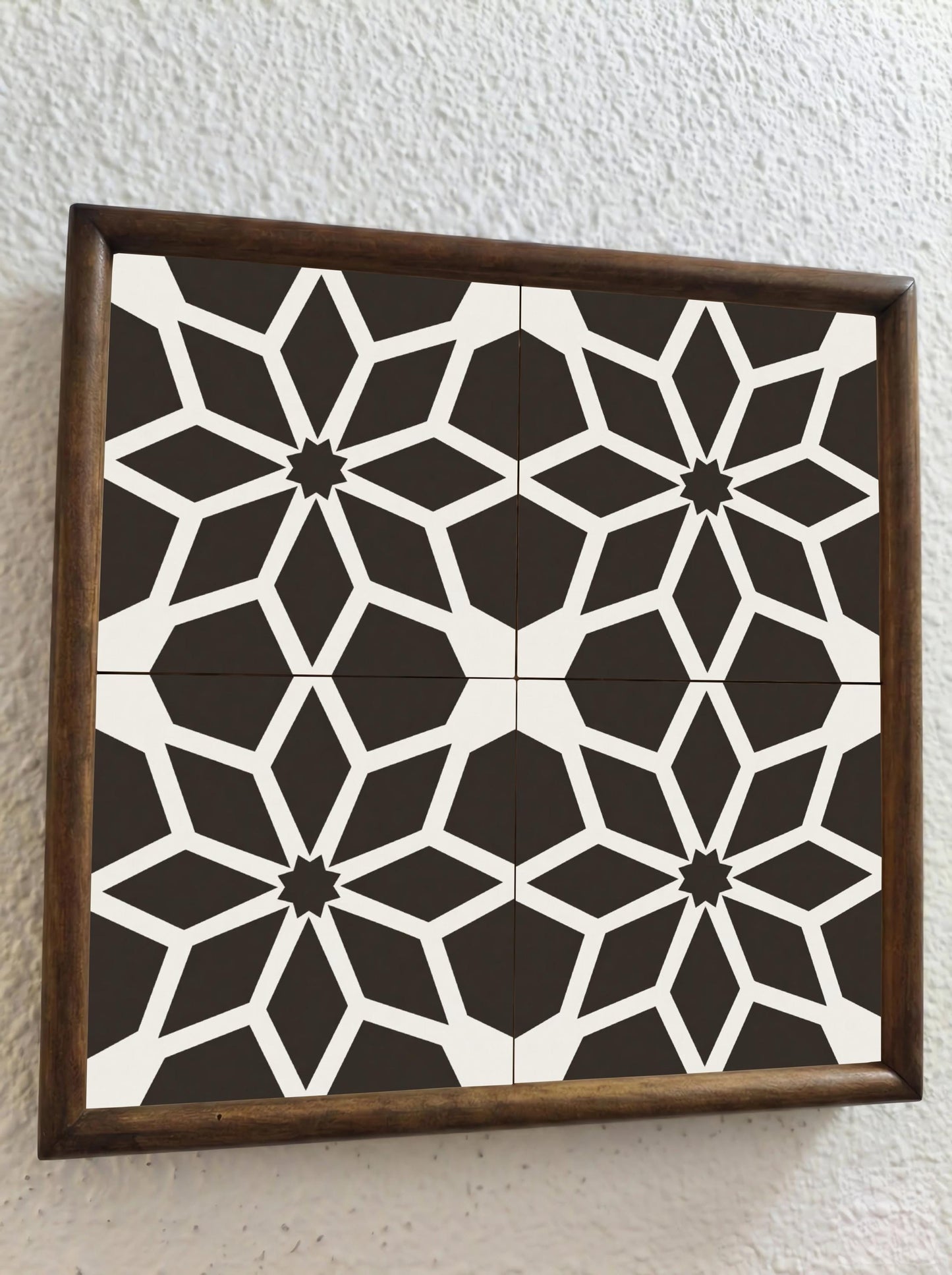 Vienna Geometric · Ceramic Wall Tile — Contemporary Geometric Décor