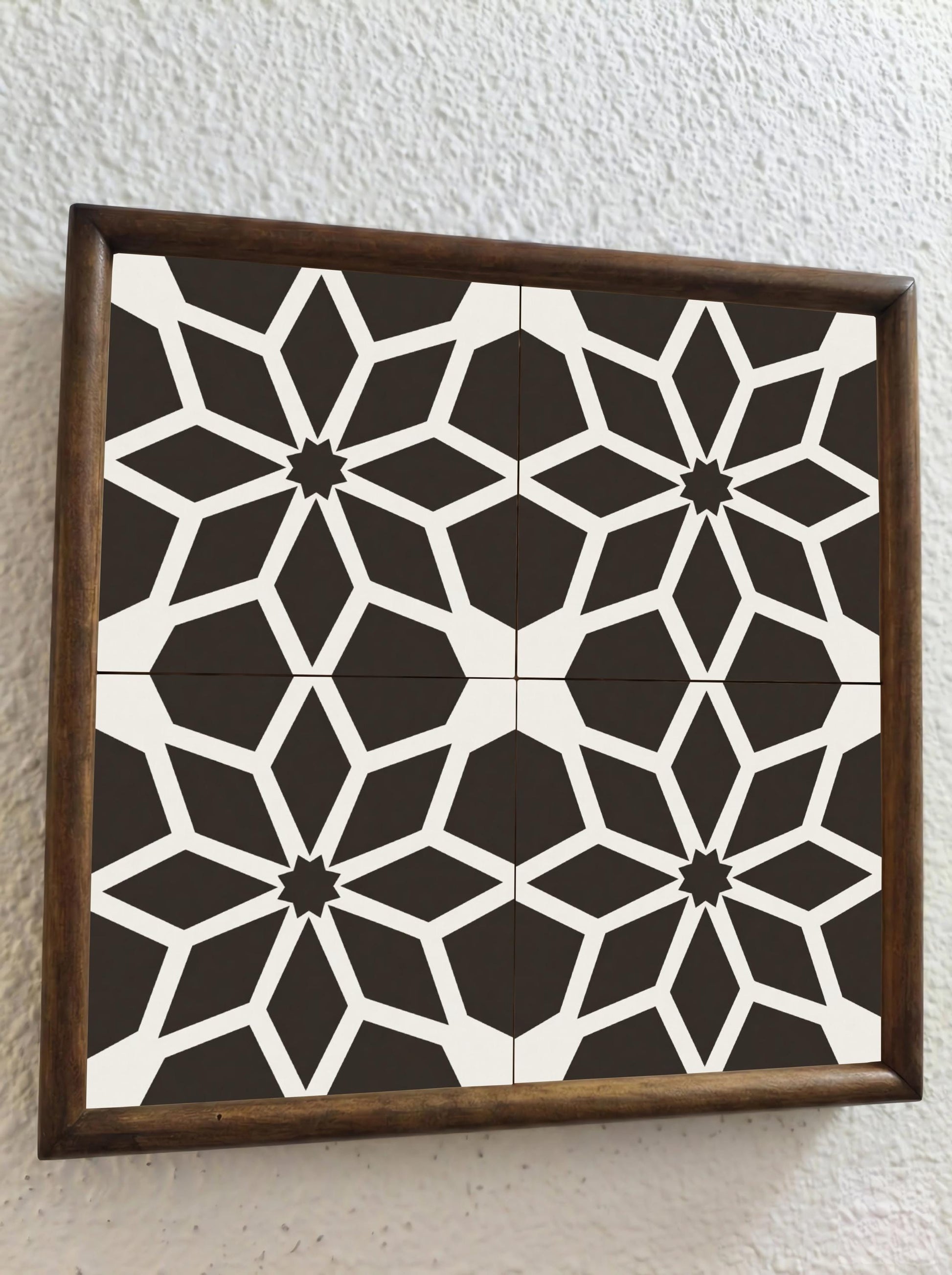 Vienna Geometric · Ceramic Wall Tile — Contemporary Geometric Décor